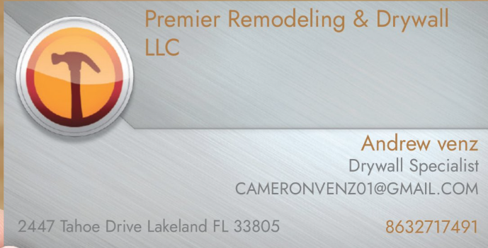 Logo for Premier Remodeling & Drywall Services LLC
