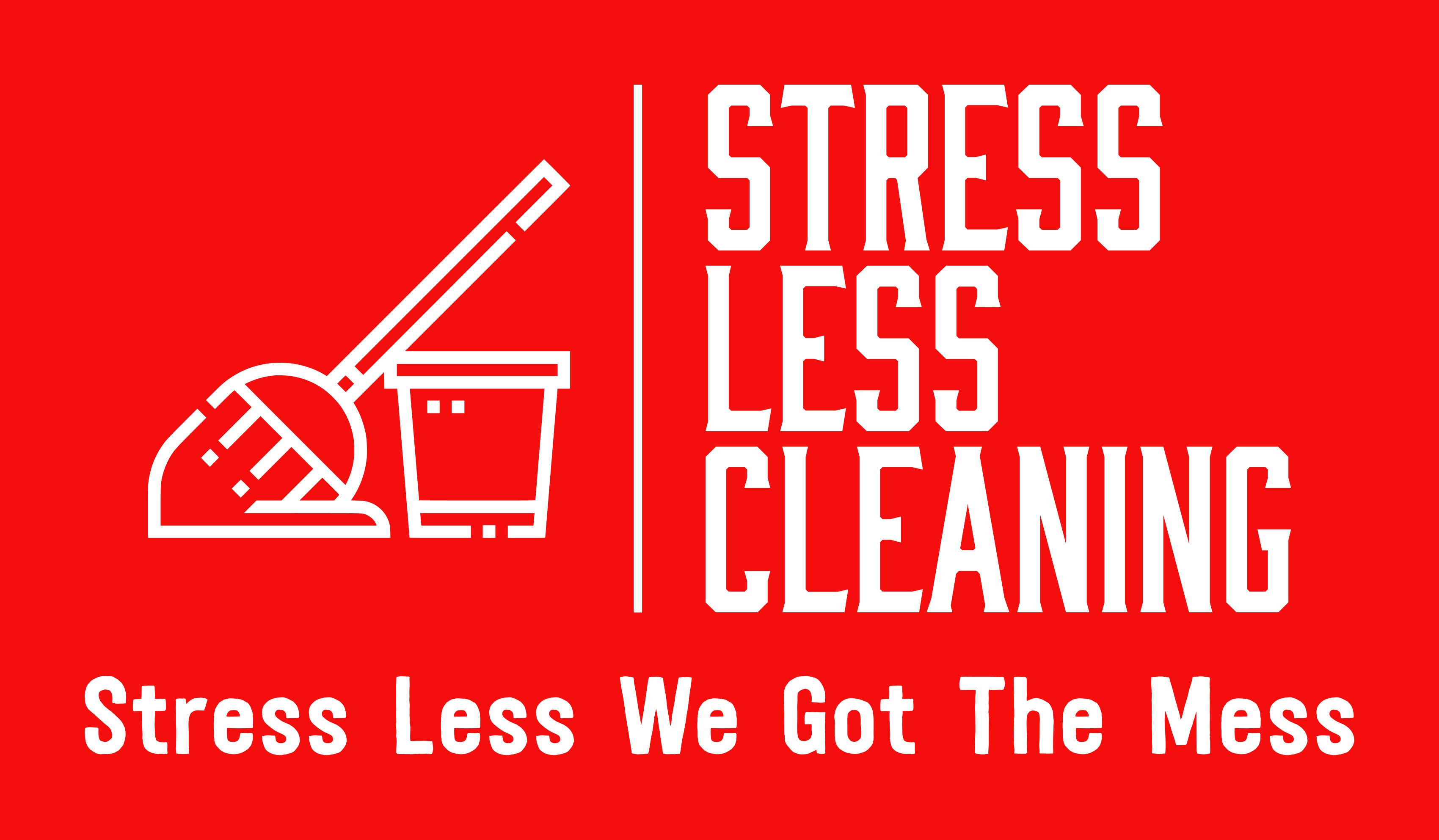 Stress Less Cleaning logo