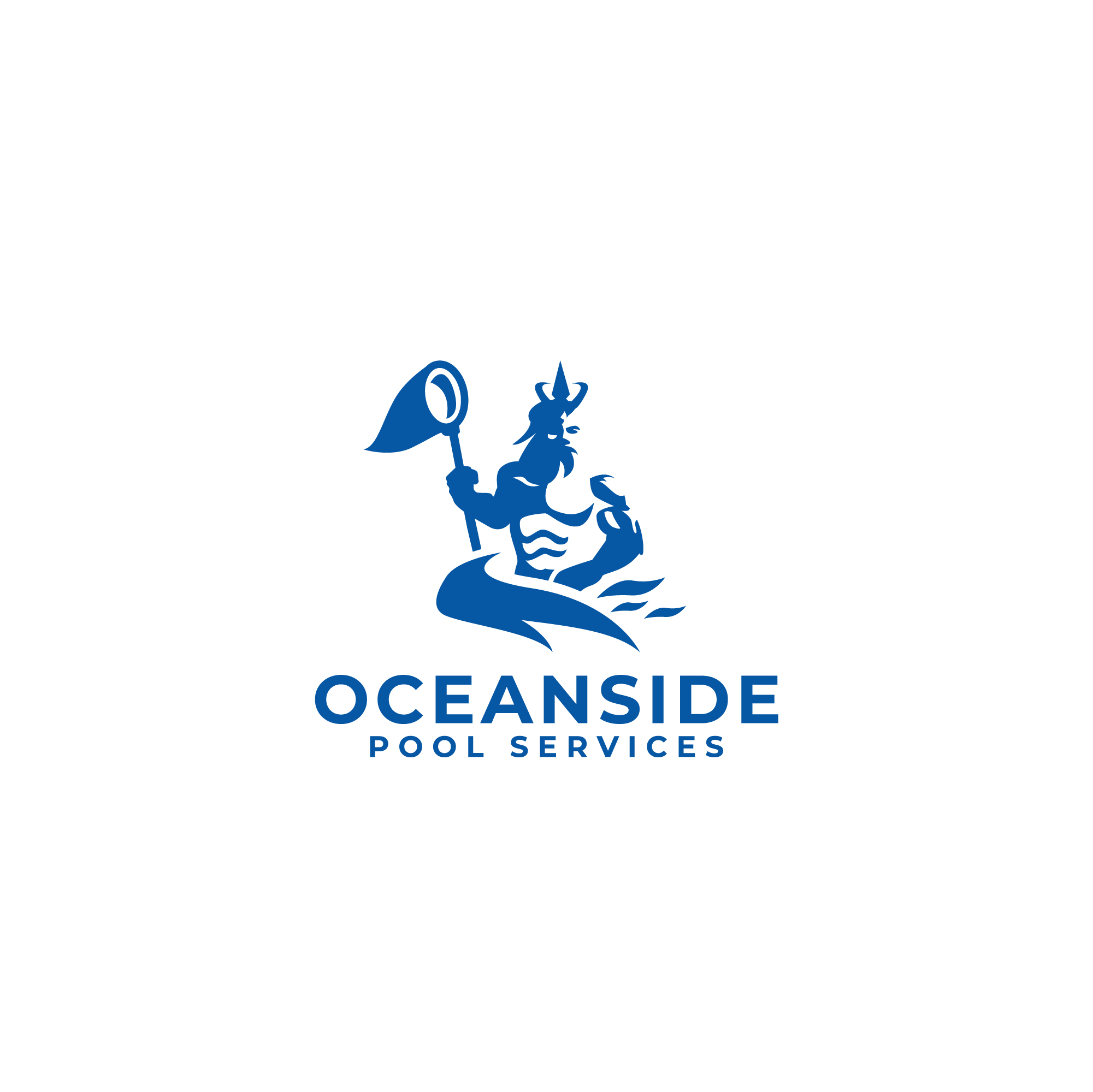 Logo for Oceanside Pool Services