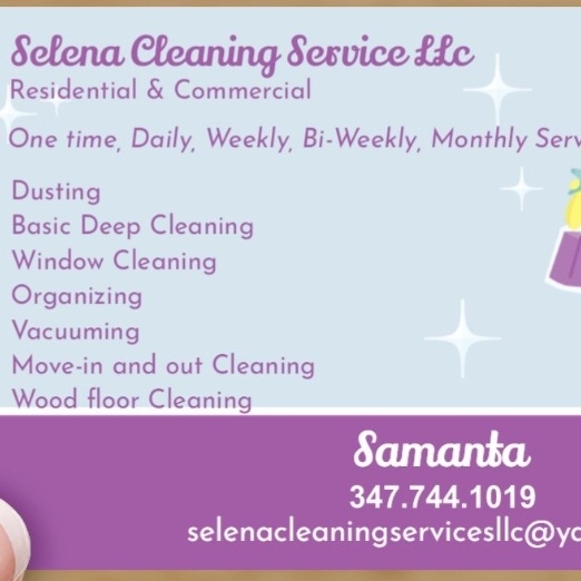 Logo for Selena Cleaning Service LLC