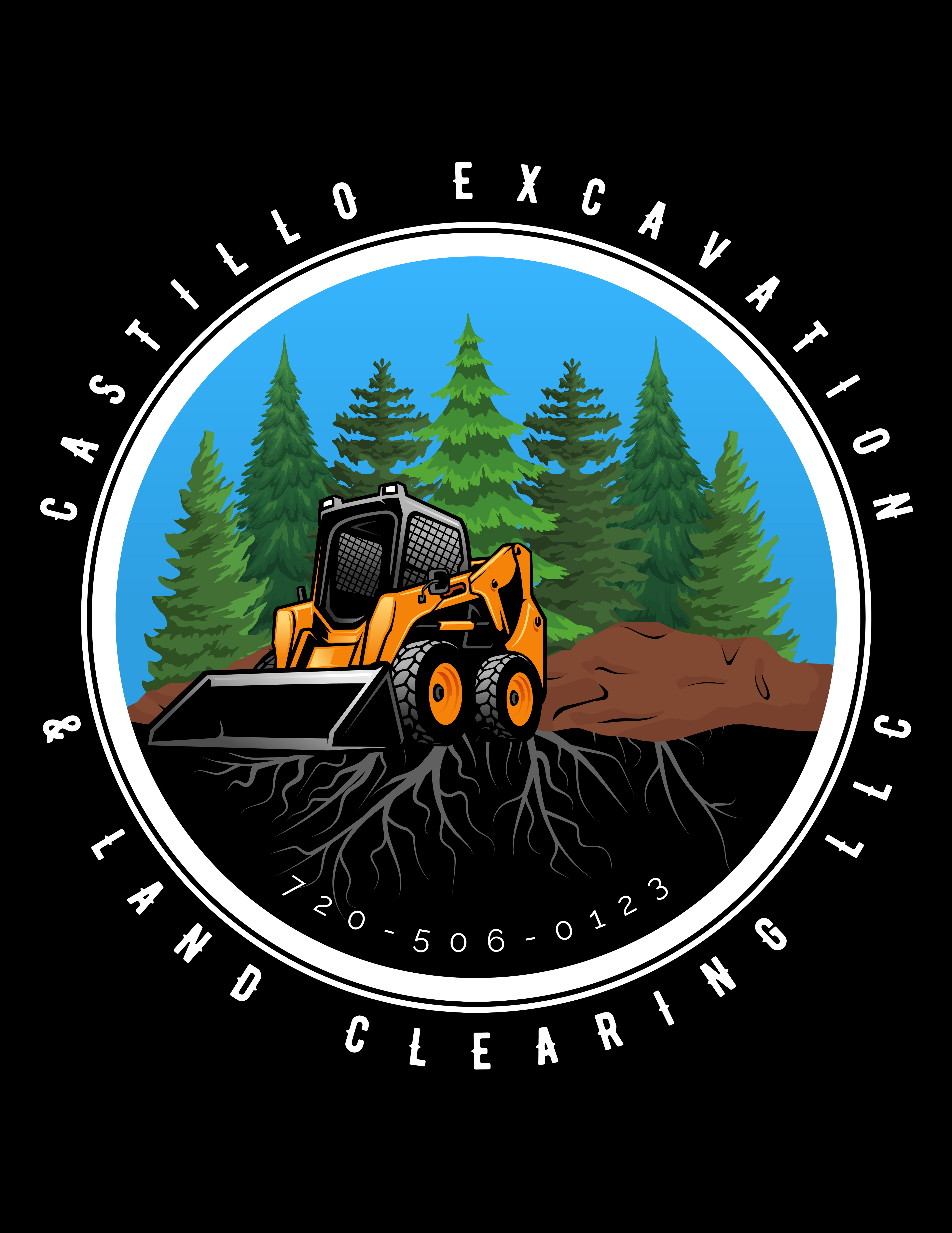 Castillo excavation & land clearing LLC logo