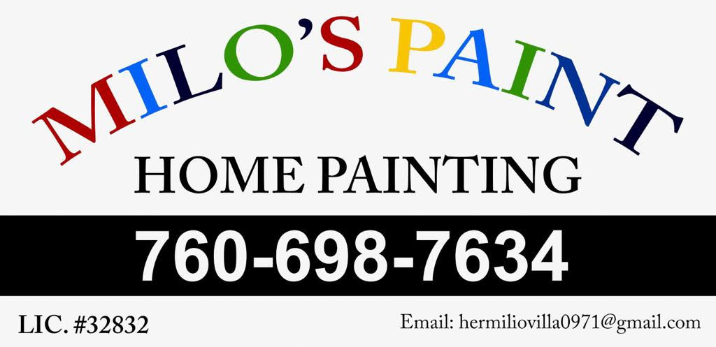 Logo for Milo's Paint