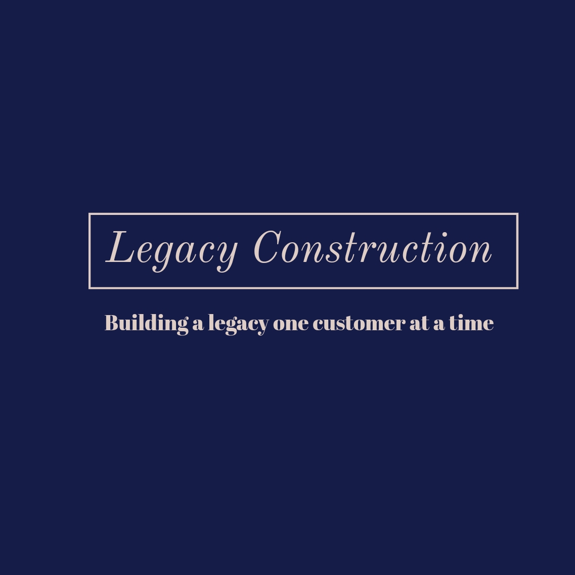 Avatar for Legacy Construction