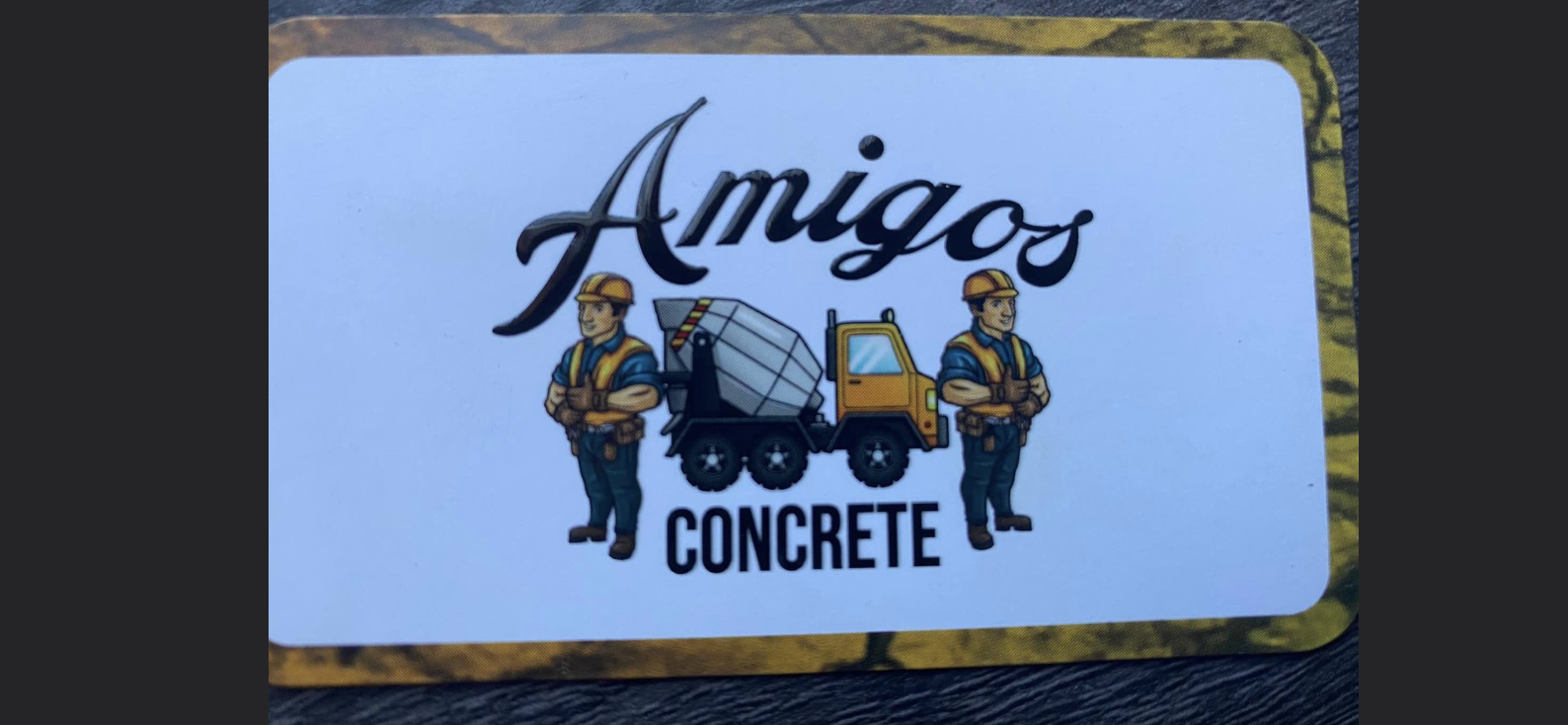 Logo for Amigos Concrete