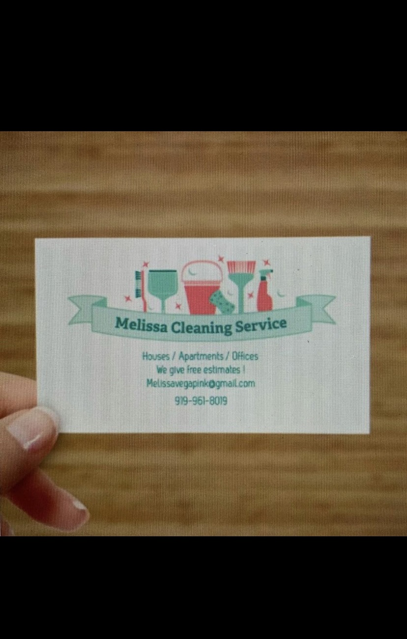 Logo for Melissa cleaning service