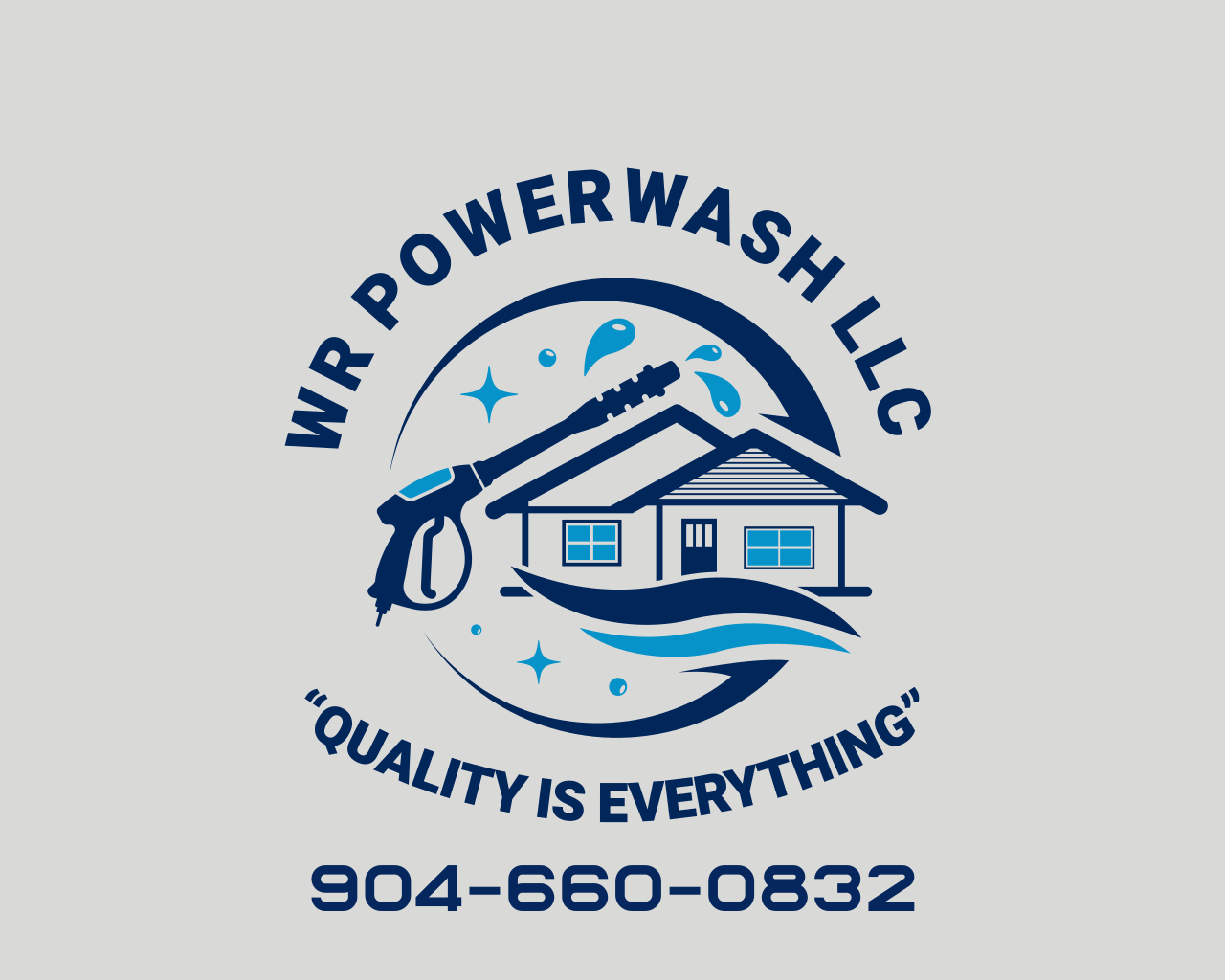 Logo for WR POWERWASH LLC