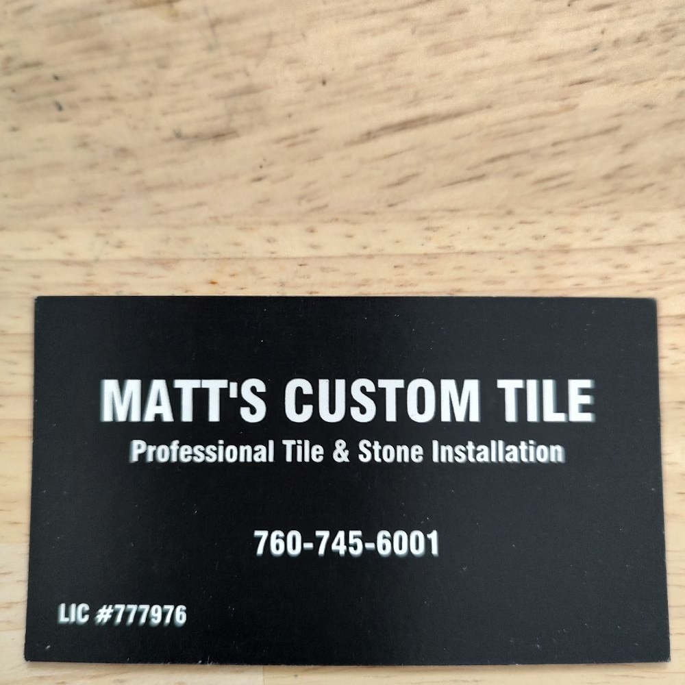 Avatar for Matt's Custom Tile