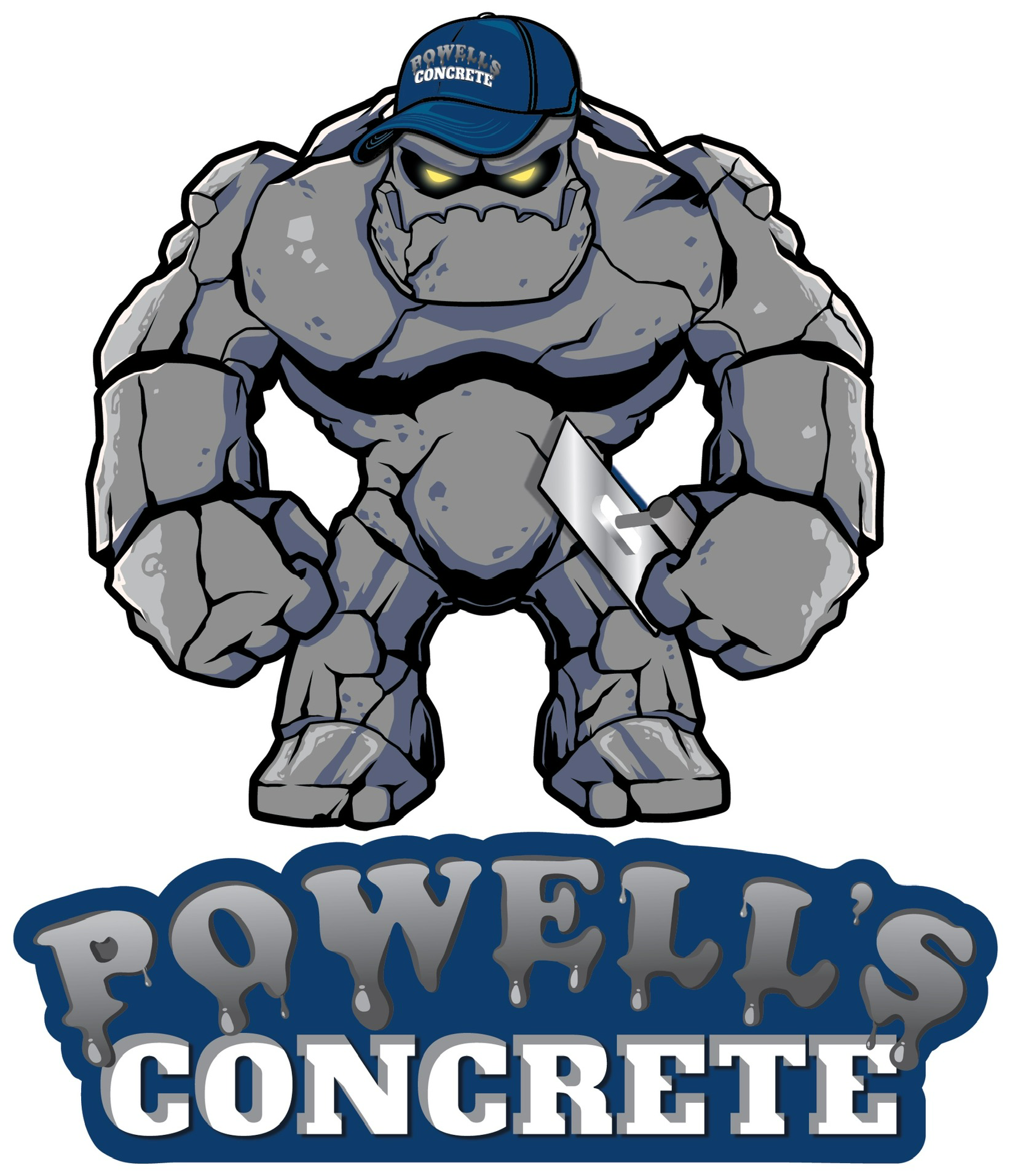 Powells Concrete logo
