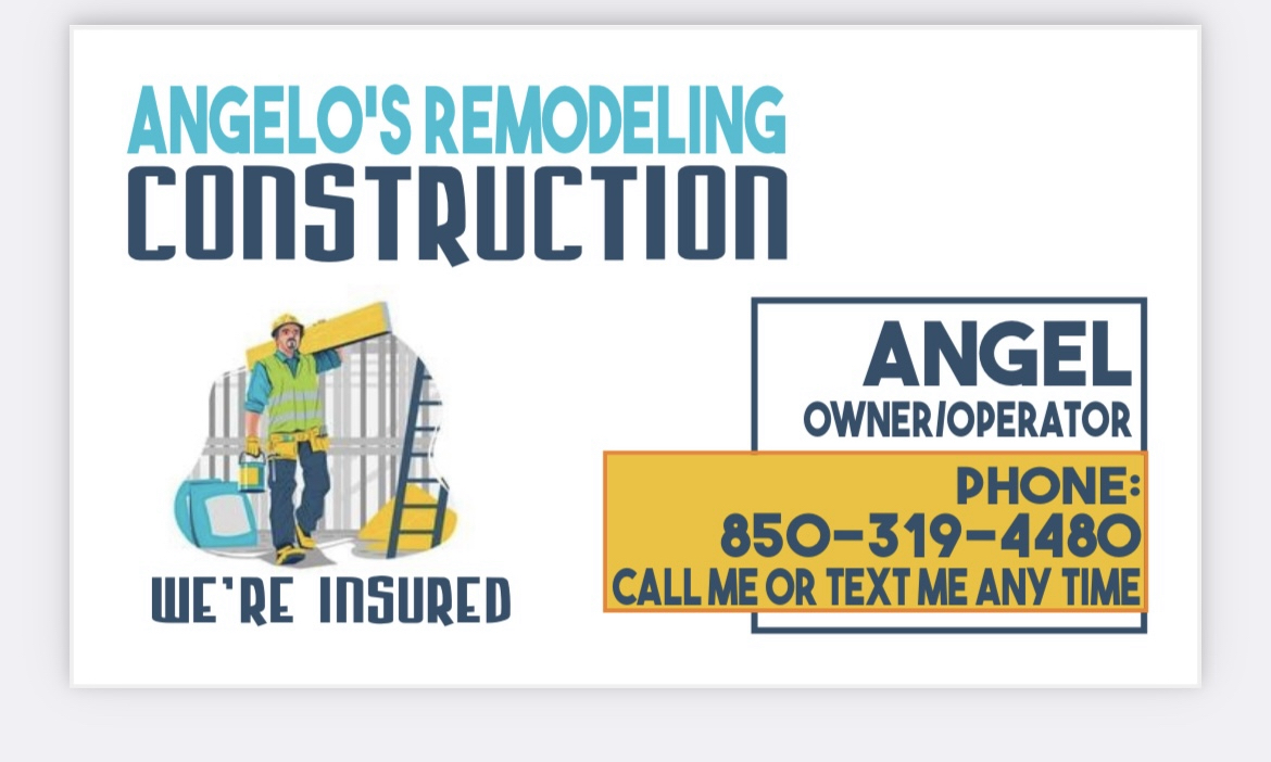 Logo for Angelos Remodeling Construction