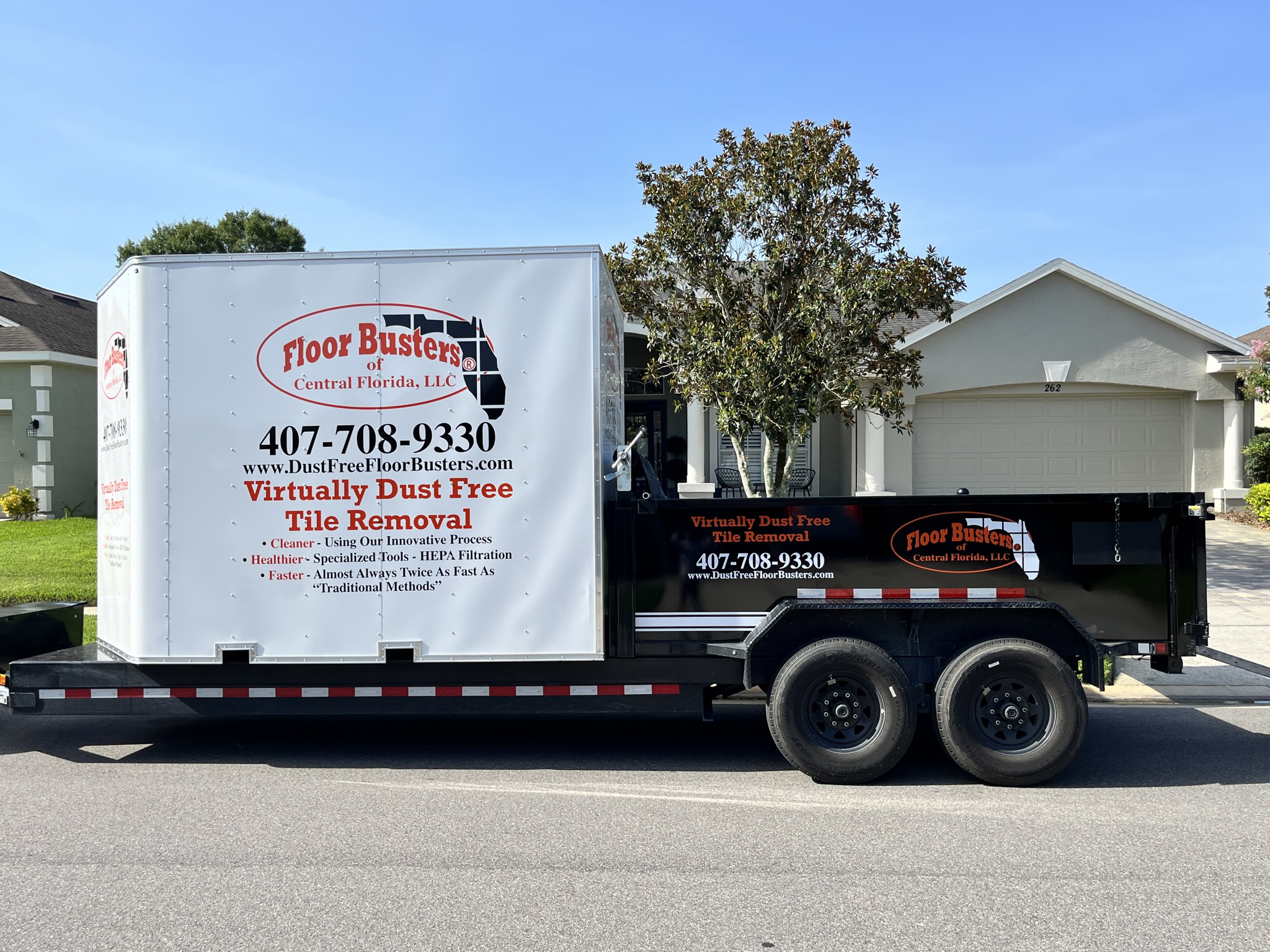 Floor Busters Dust Free Tile & Floor Removal logo