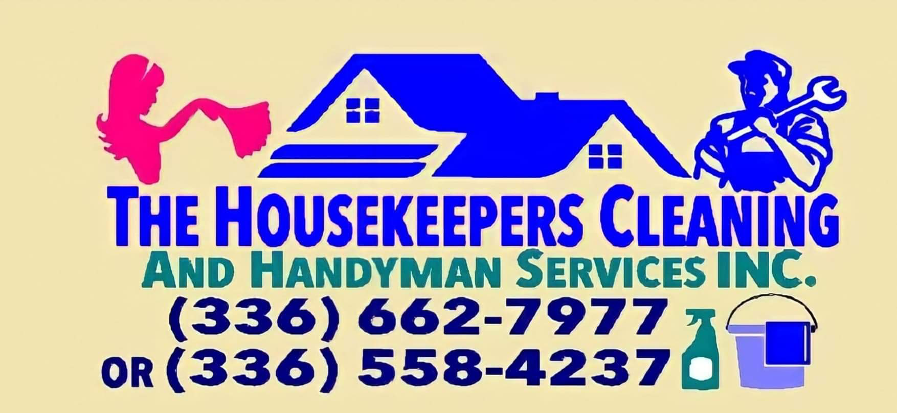 The Housekeepers Cleaning and Handyman Services logo