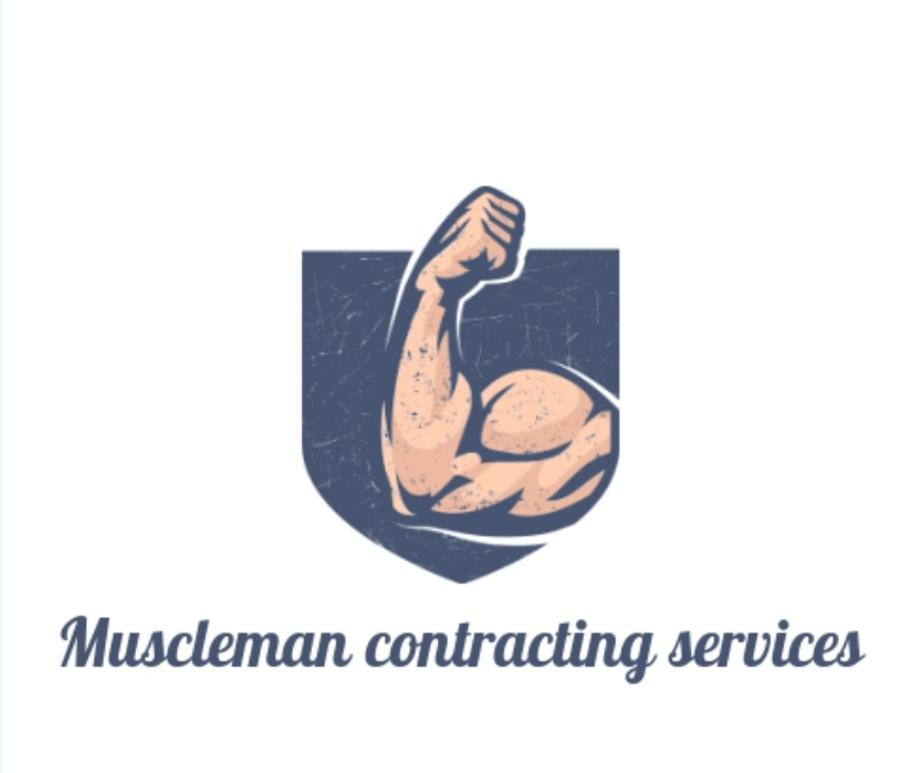 Logo for Muscleman contracting services
