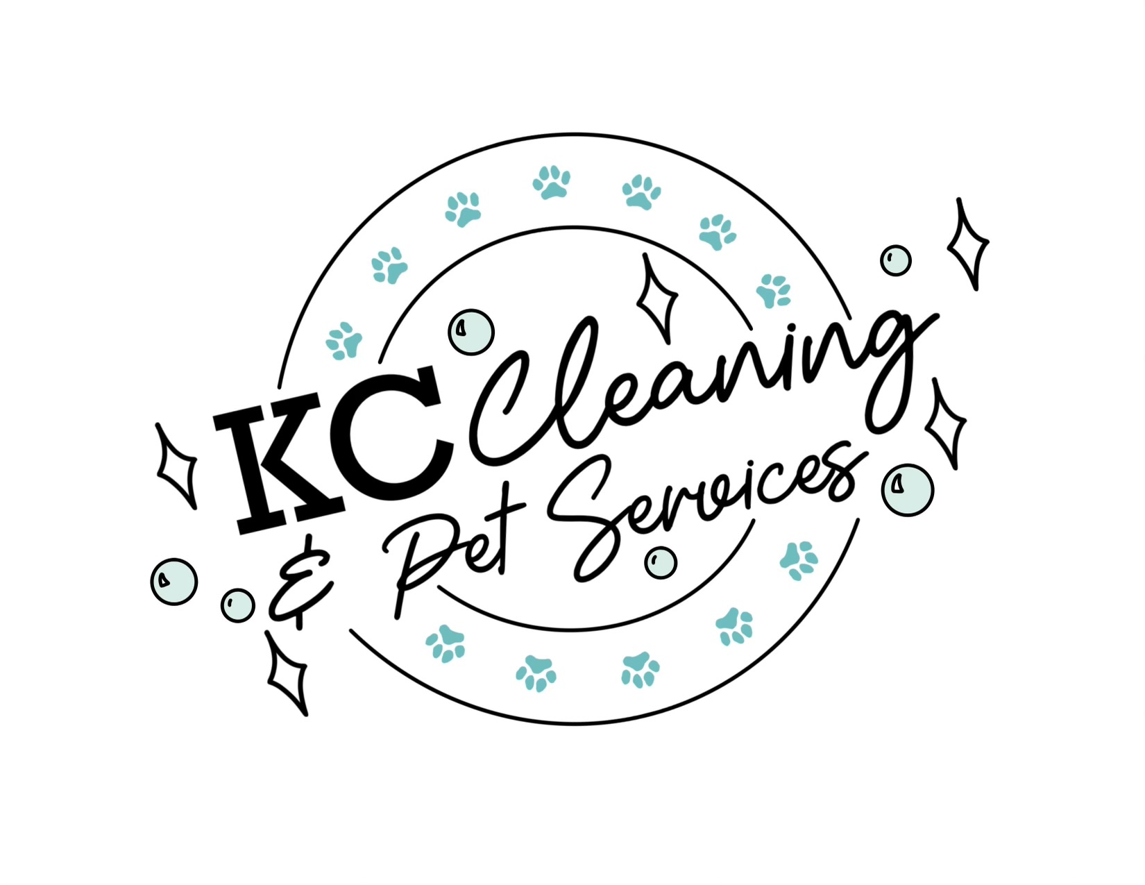 KC Cleaning & Pet Services logo