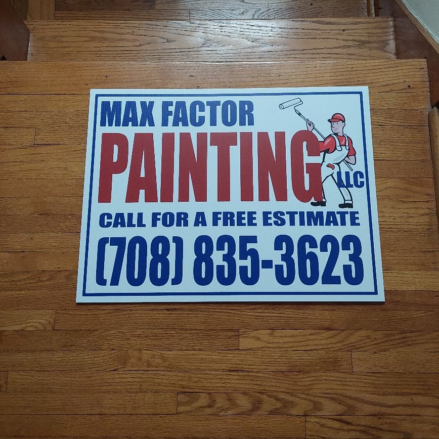 Logo for Max Factor Painting LLC