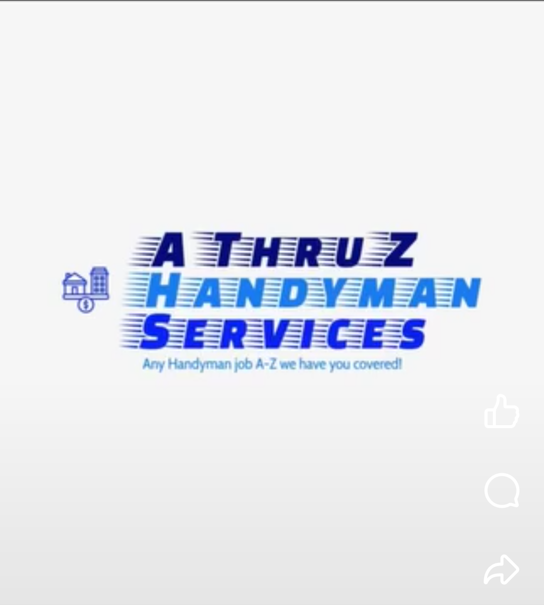 Logo for A thru Z Handyman Services