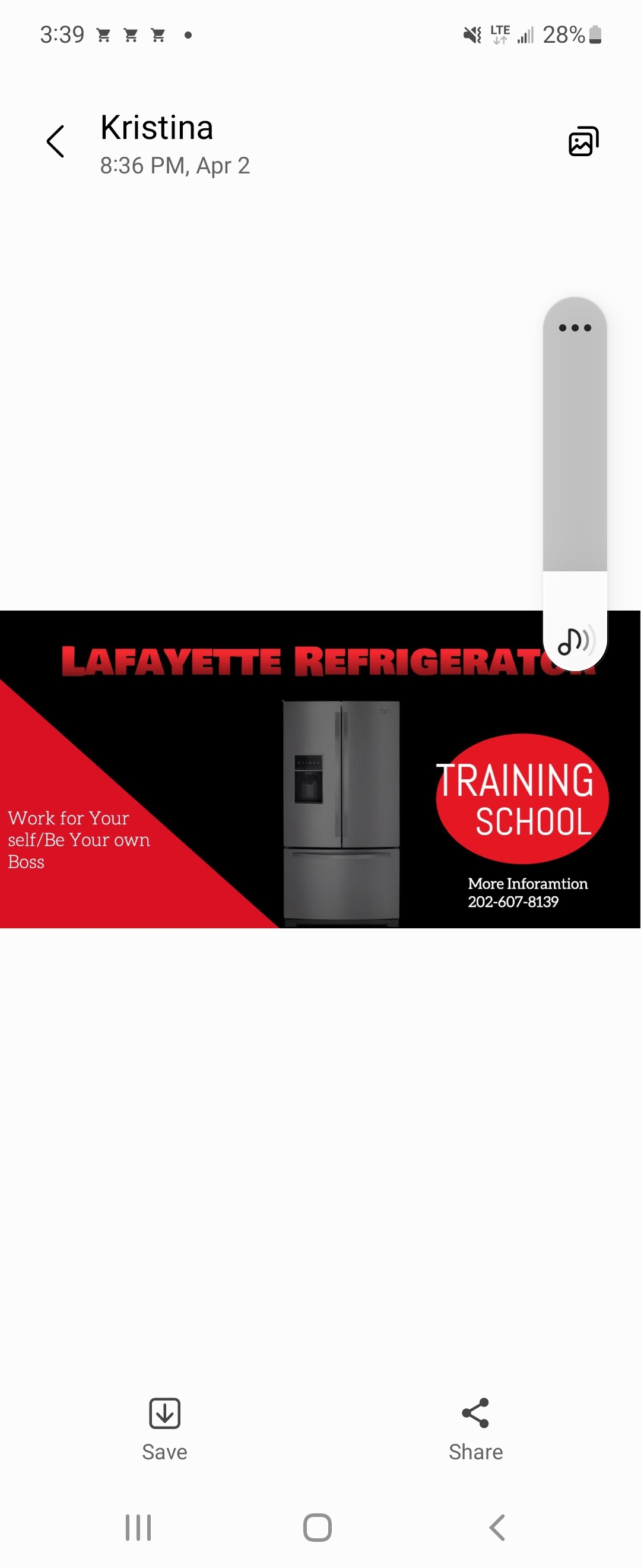 Logo for Lafayette Refrigerator service