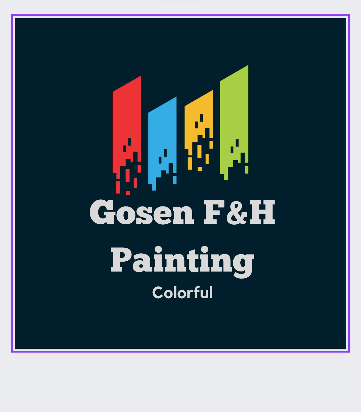 Logo for Gosen F&H Painting Inc