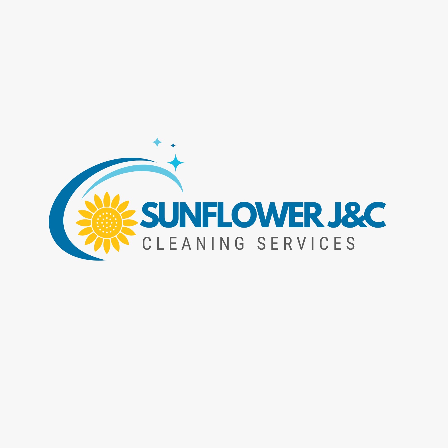 Logo for Sunflower J&C Cleaning Service