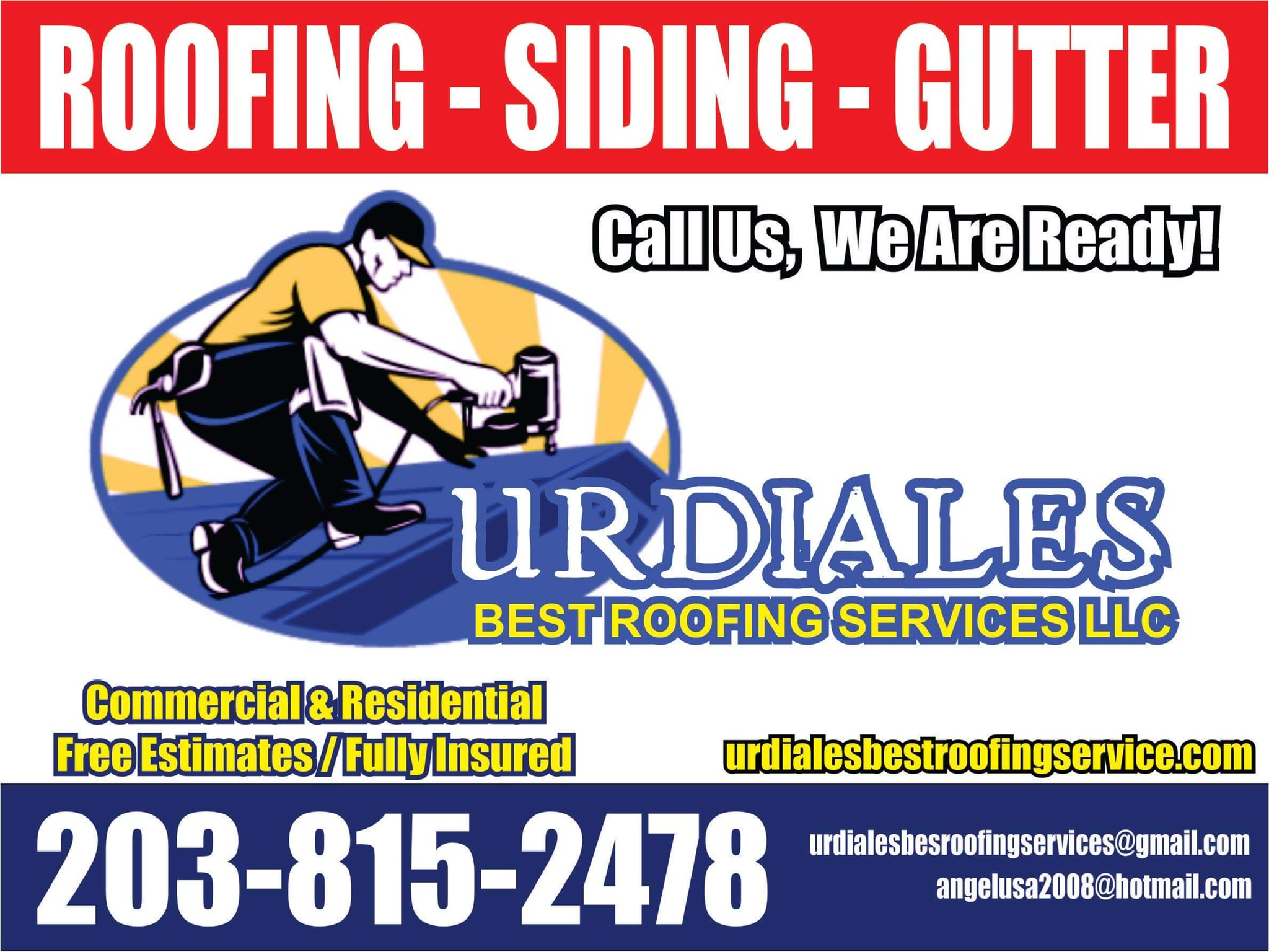 Urdiales Best Roofing LLC logo
