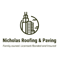 Logo for Nicholas roofing & paving
