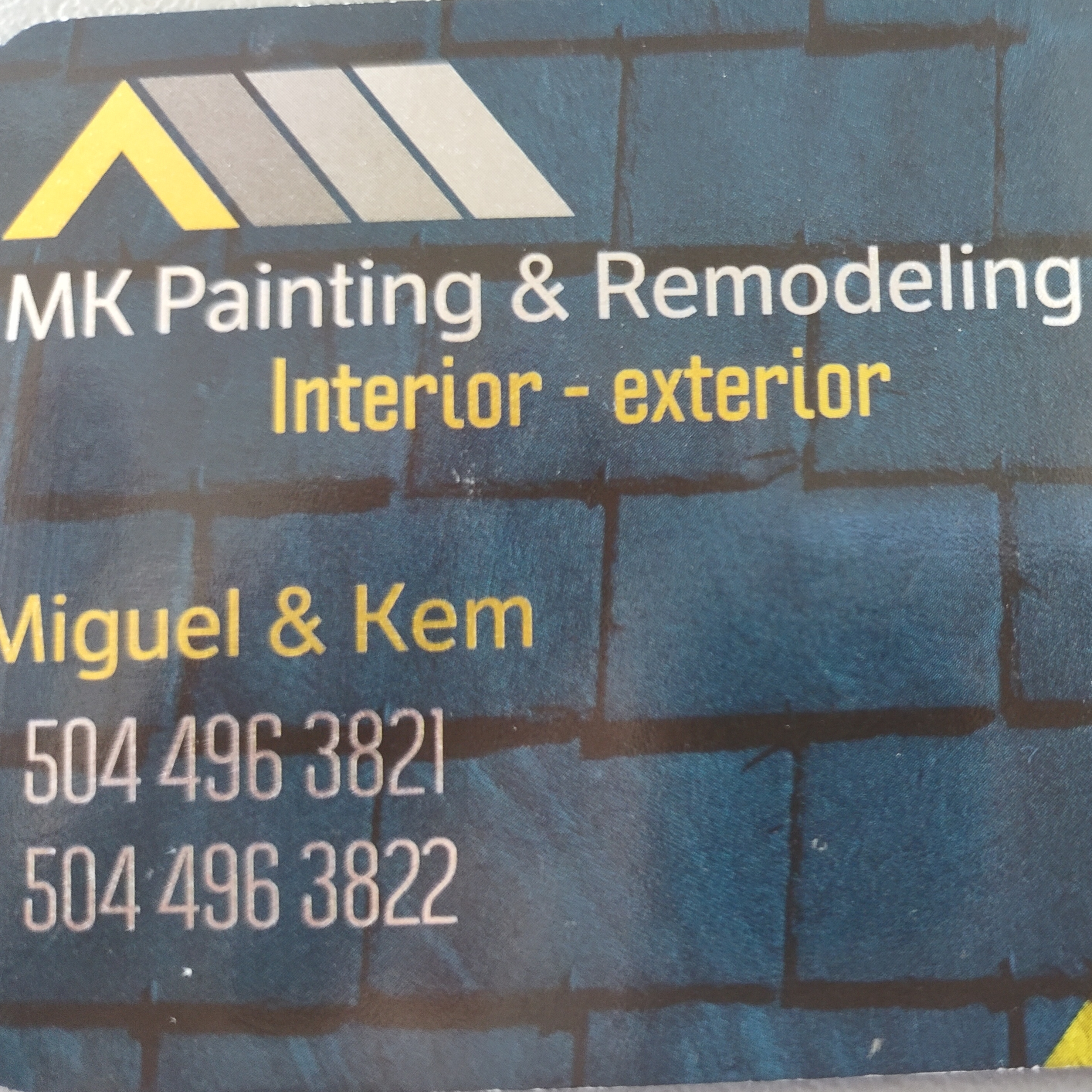 Logo for MK Painting & Remodeling