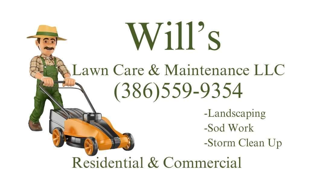 Wills Lawn Care & Maintenance LLC logo