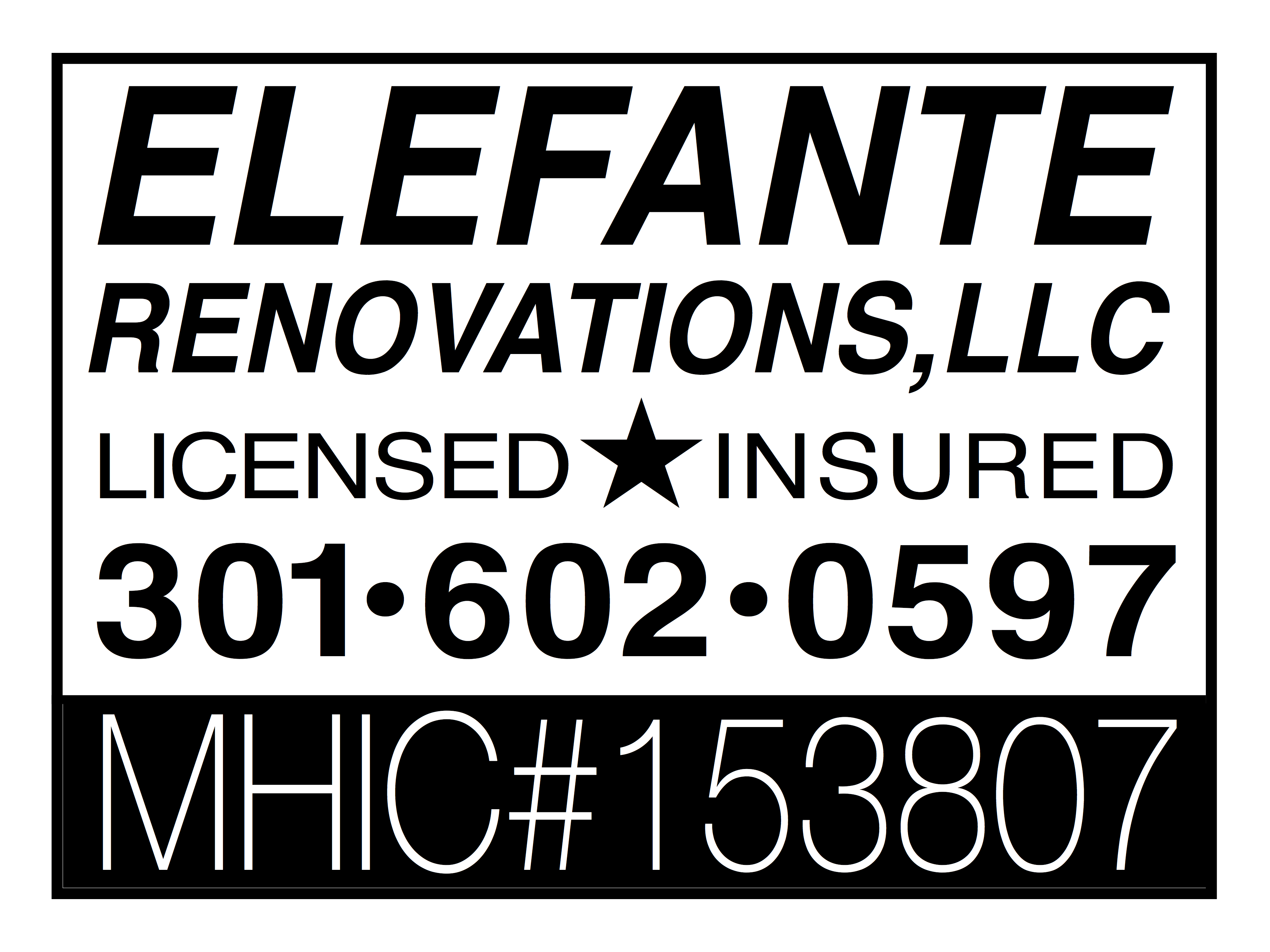 Elefante Renovations, LLC logo