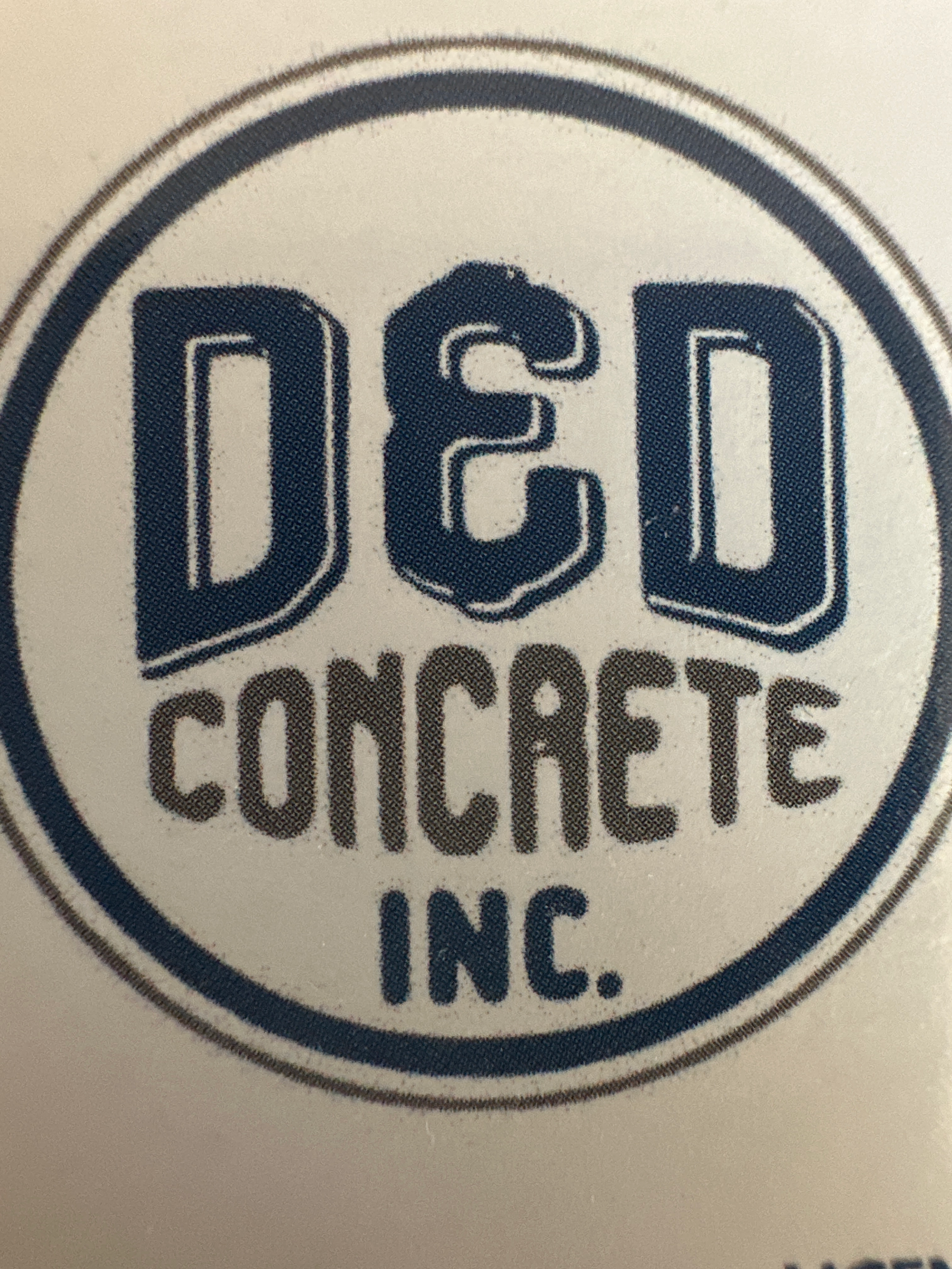 D & D CONCRETE INC logo