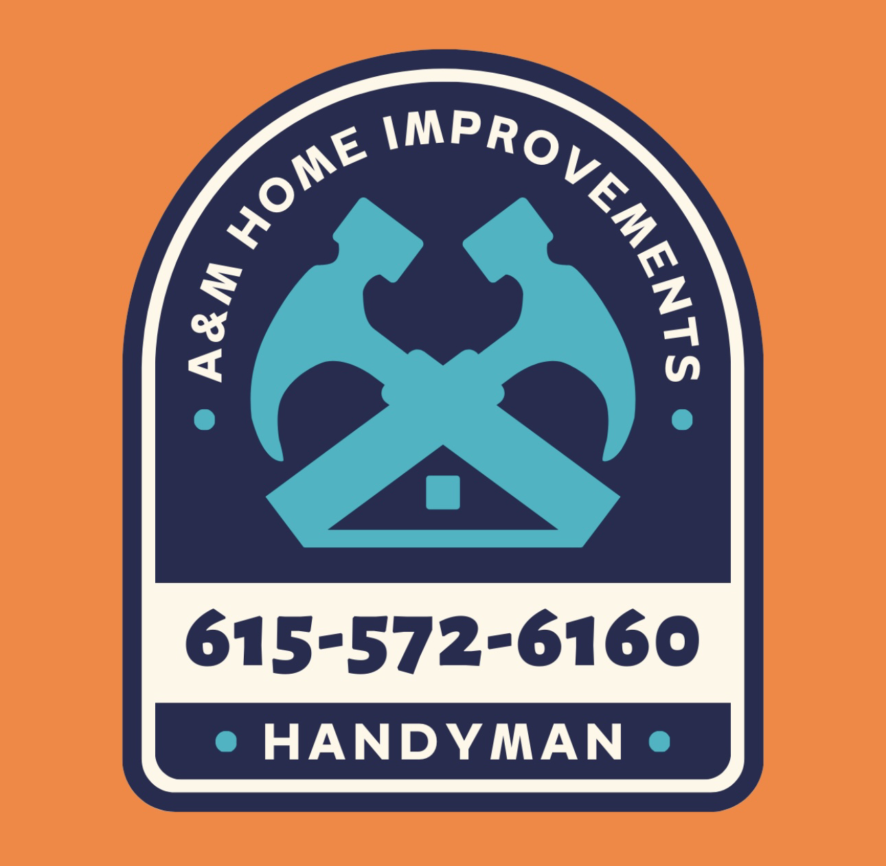A&M home improvements logo