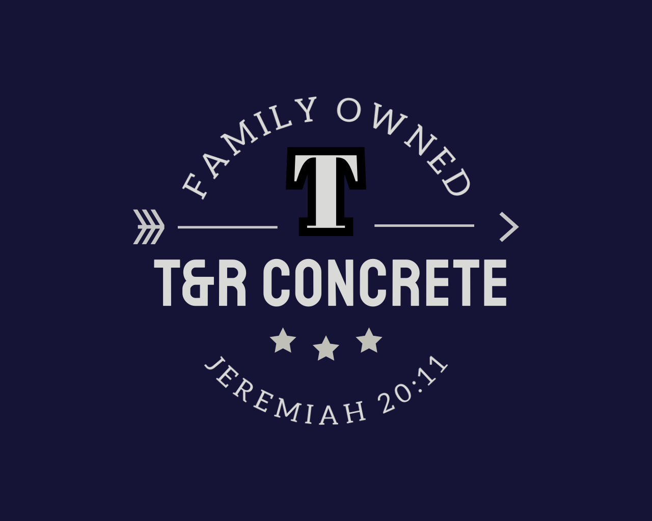 T & R Concrete LLC logo