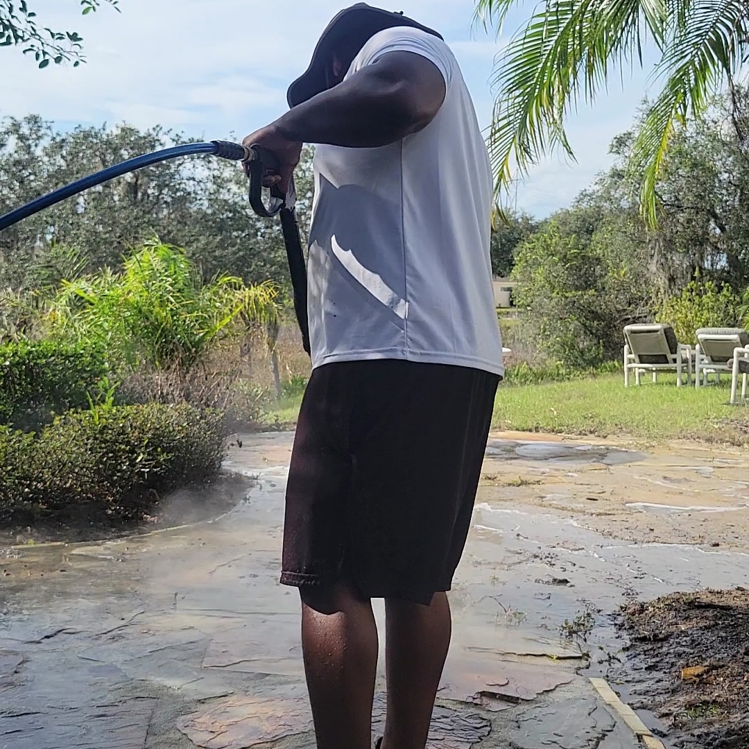 A.D.W Pressure washing logo