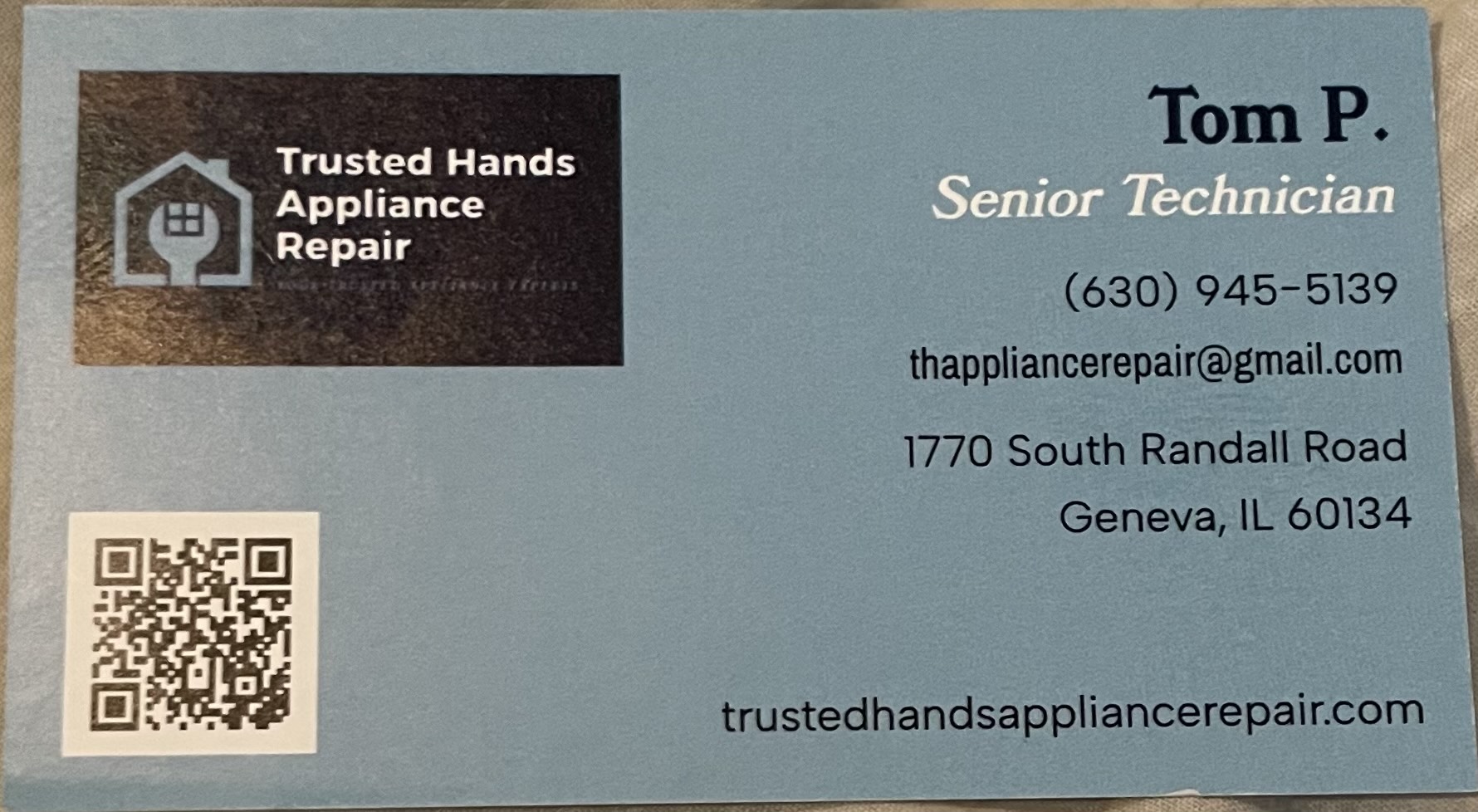 Trusted Hands Appliance Repair LLC logo