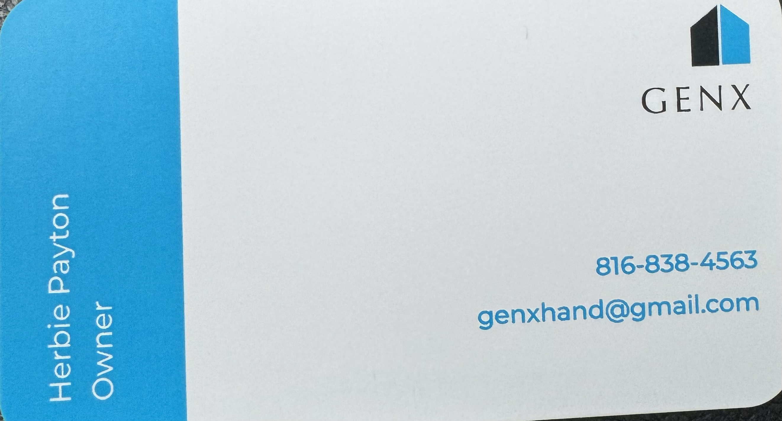 Logo for GENX Handyman
