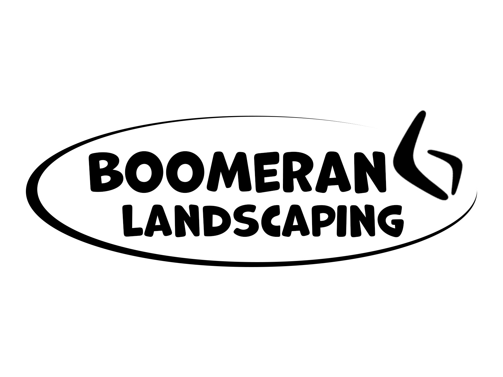 Boomerang Landscaping logo