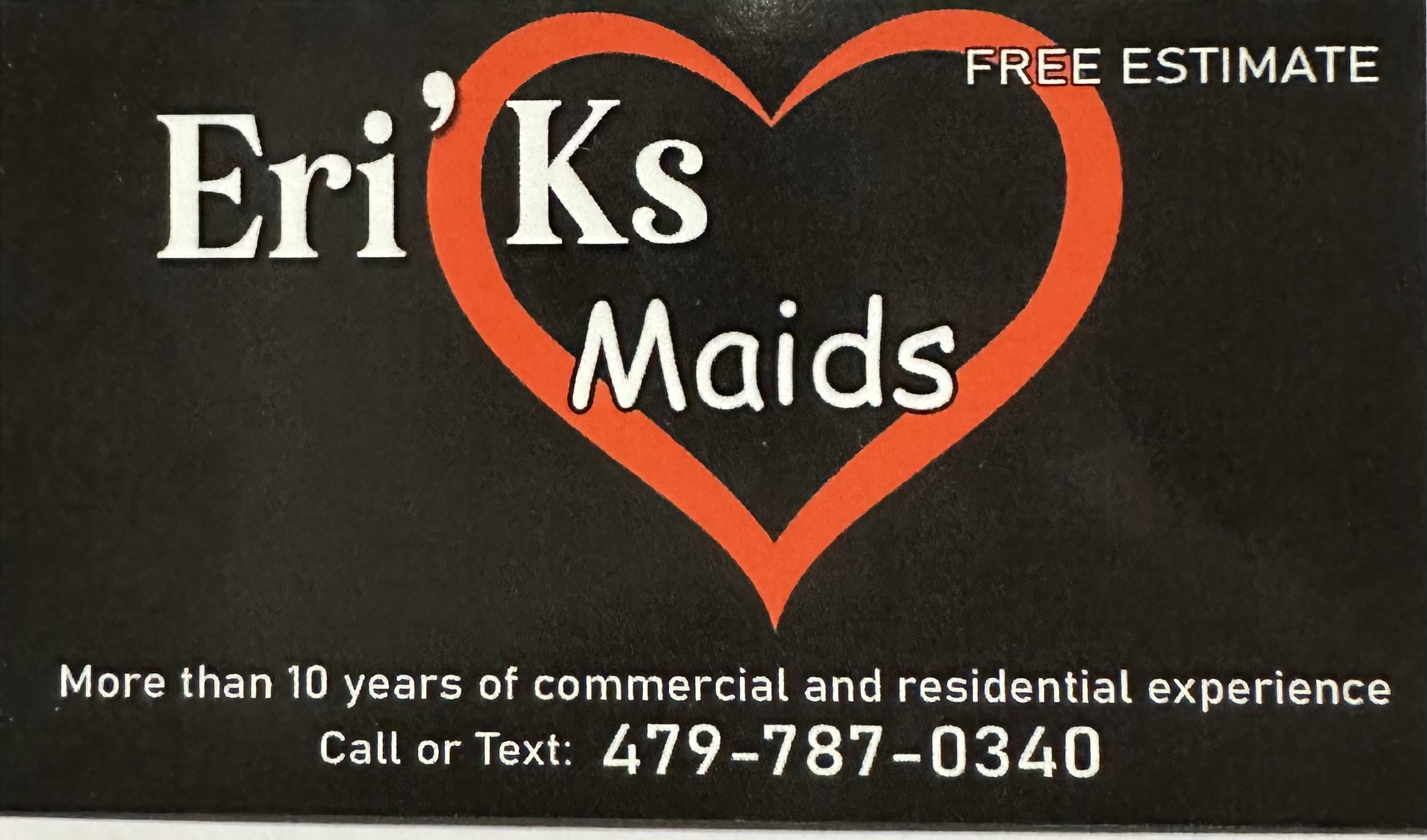 Eriks Maids LLC logo