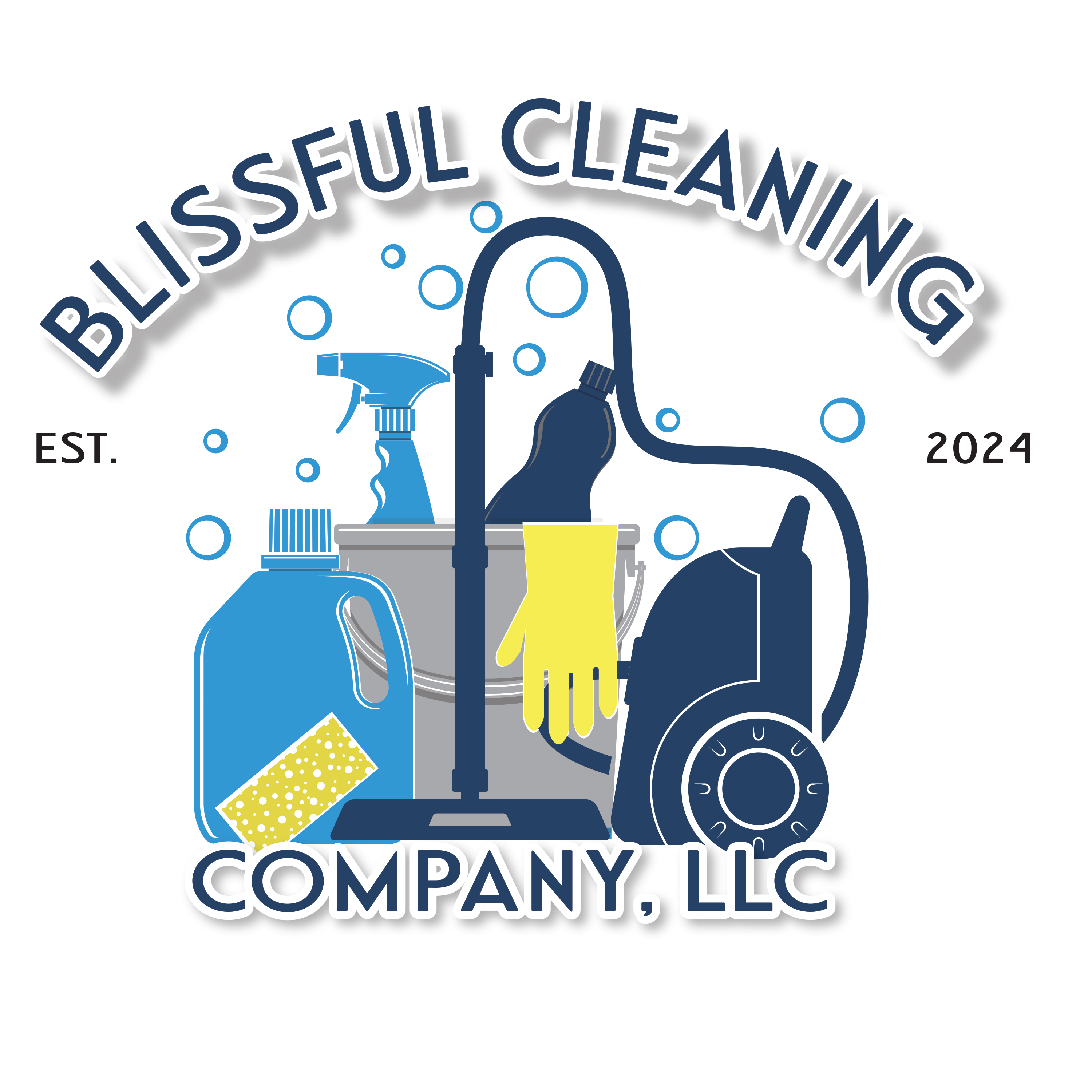 Blissful Cleaning Co LLC logo