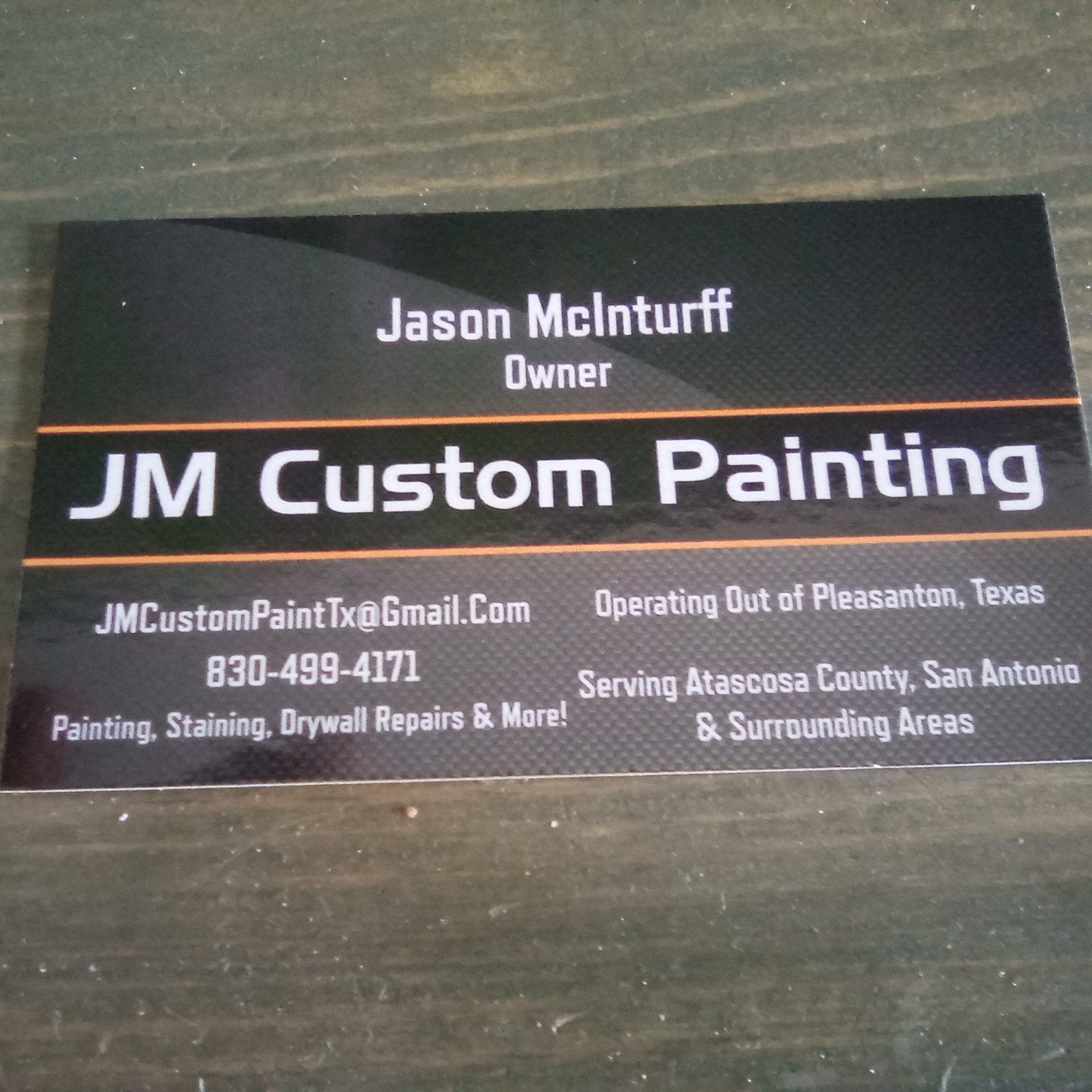Logo for JM Custom Painting