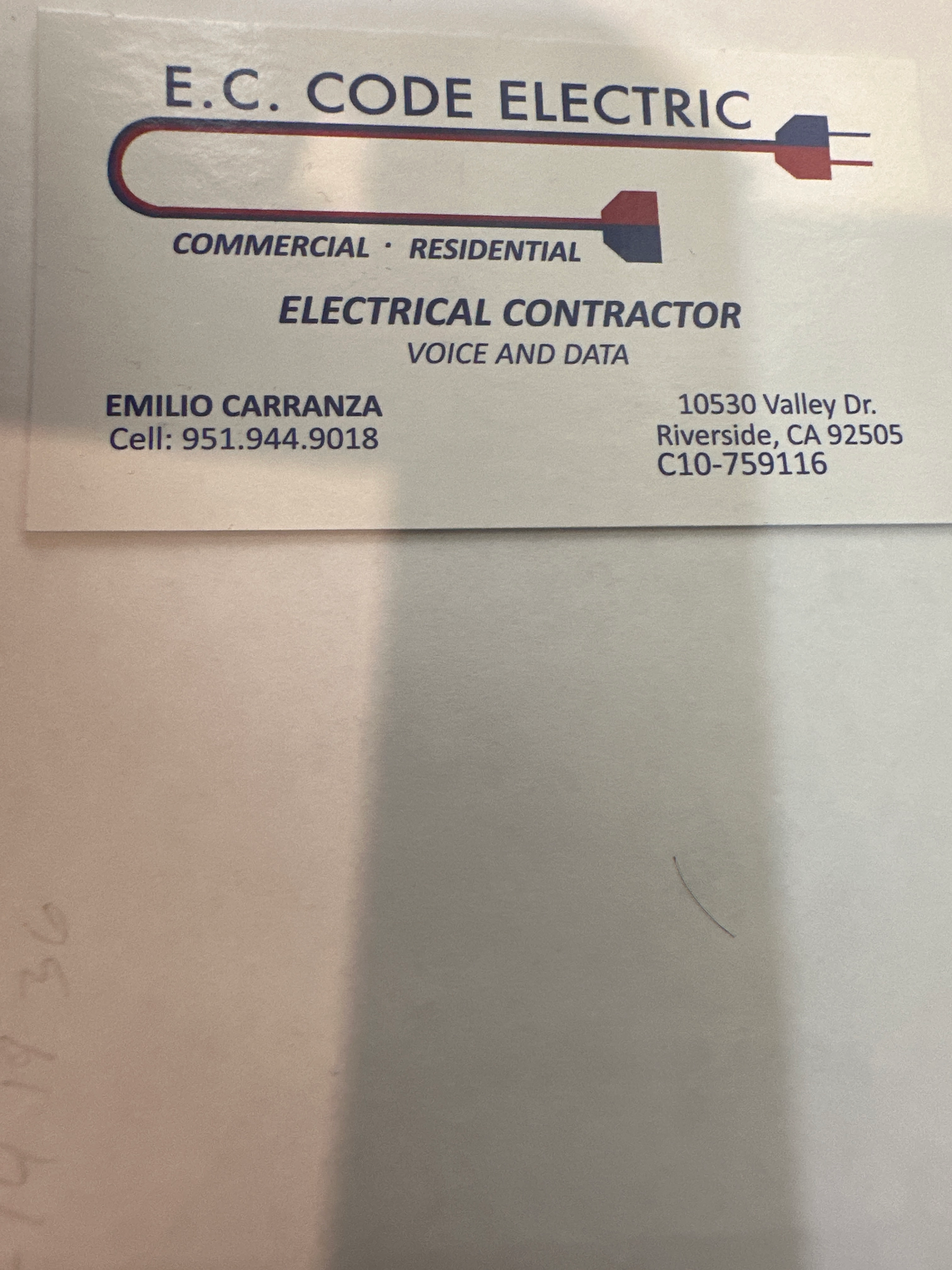 EC Code Electric logo
