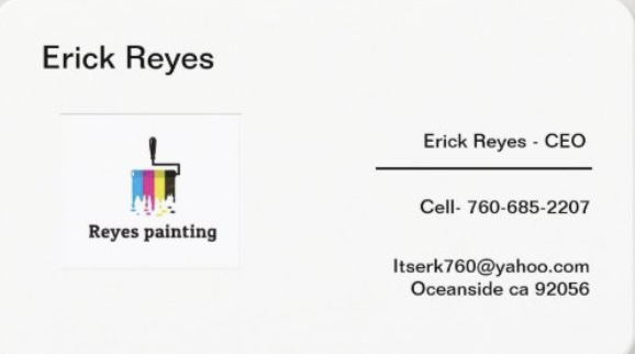 Reyes painting logo