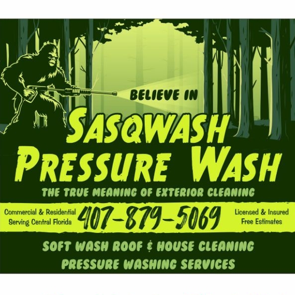 Sasqwash Pressure Wash logo