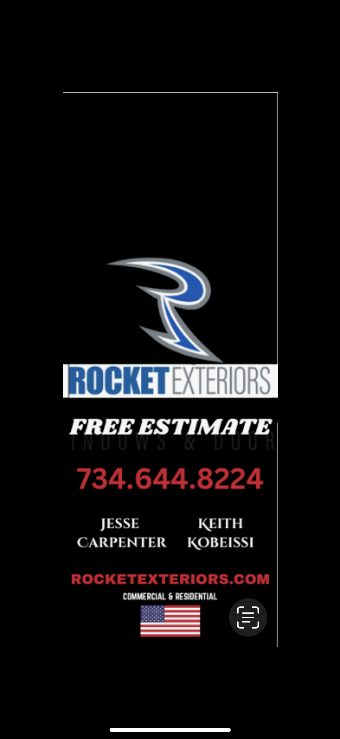 Logo for Rocket Exteriors