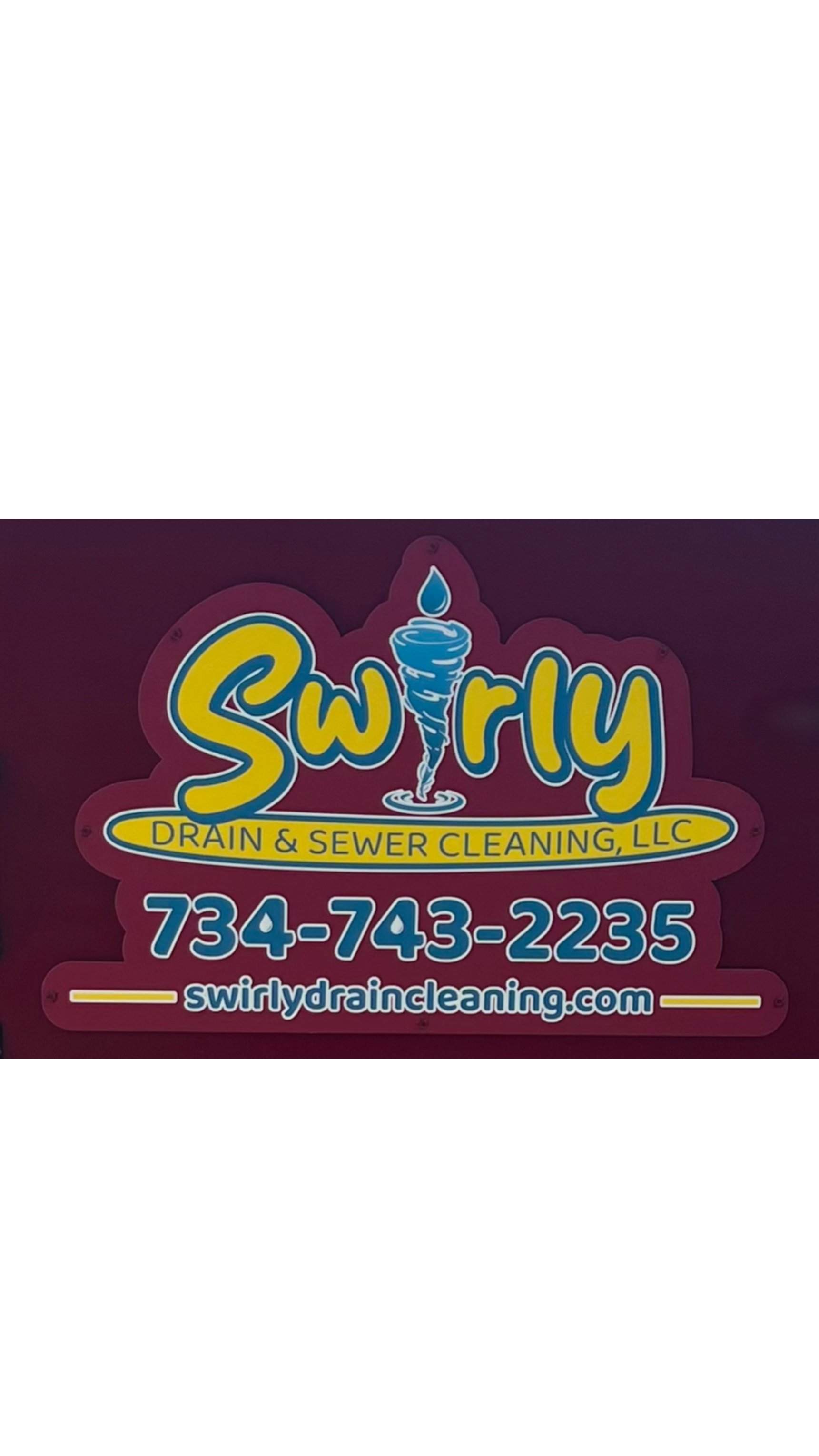 Swirly Drain and Sewer Cleaning L.L.C. logo
