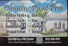 Logo for Cleanline Paint Pros
