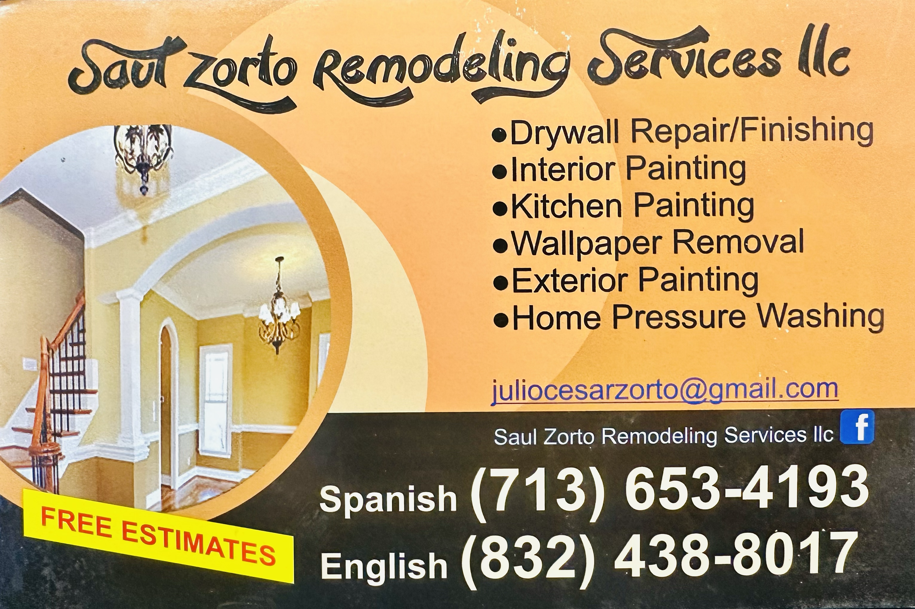 Logo for Saul Remodeling Services LLC