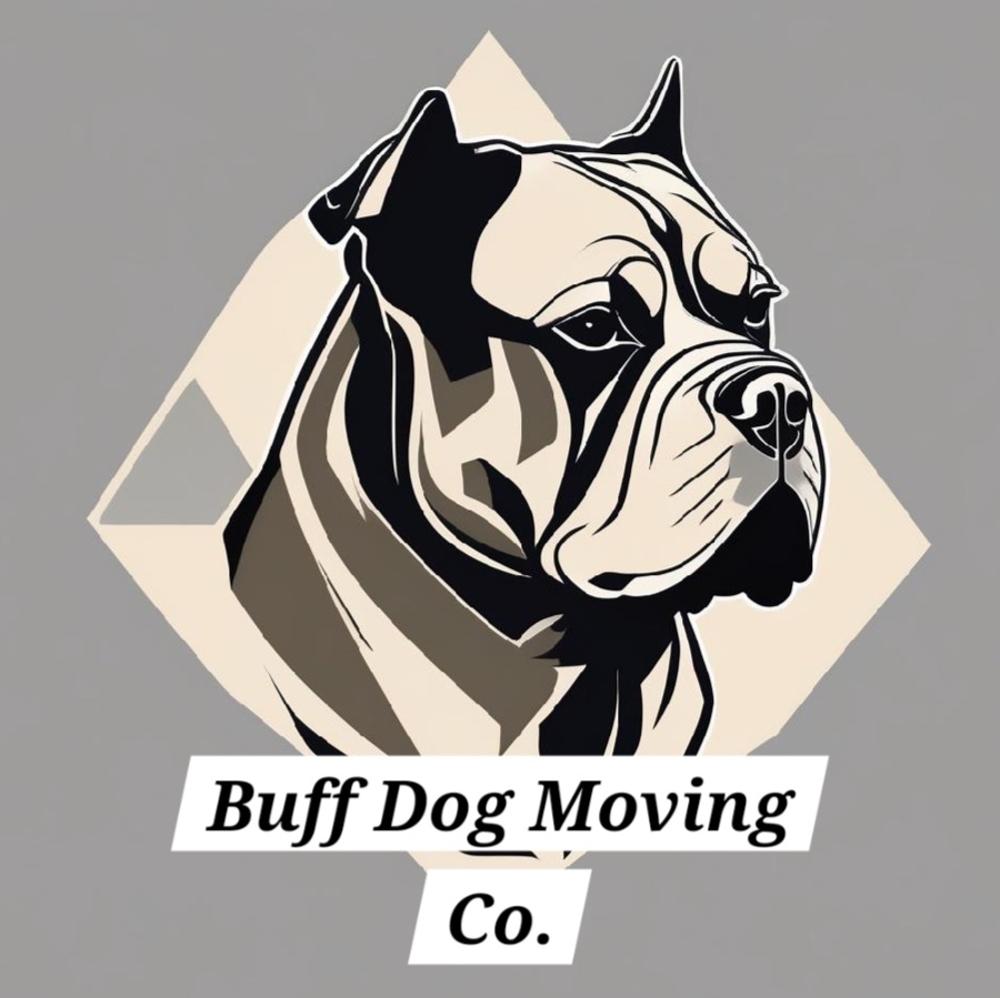 Logo for Buff dog moving co
