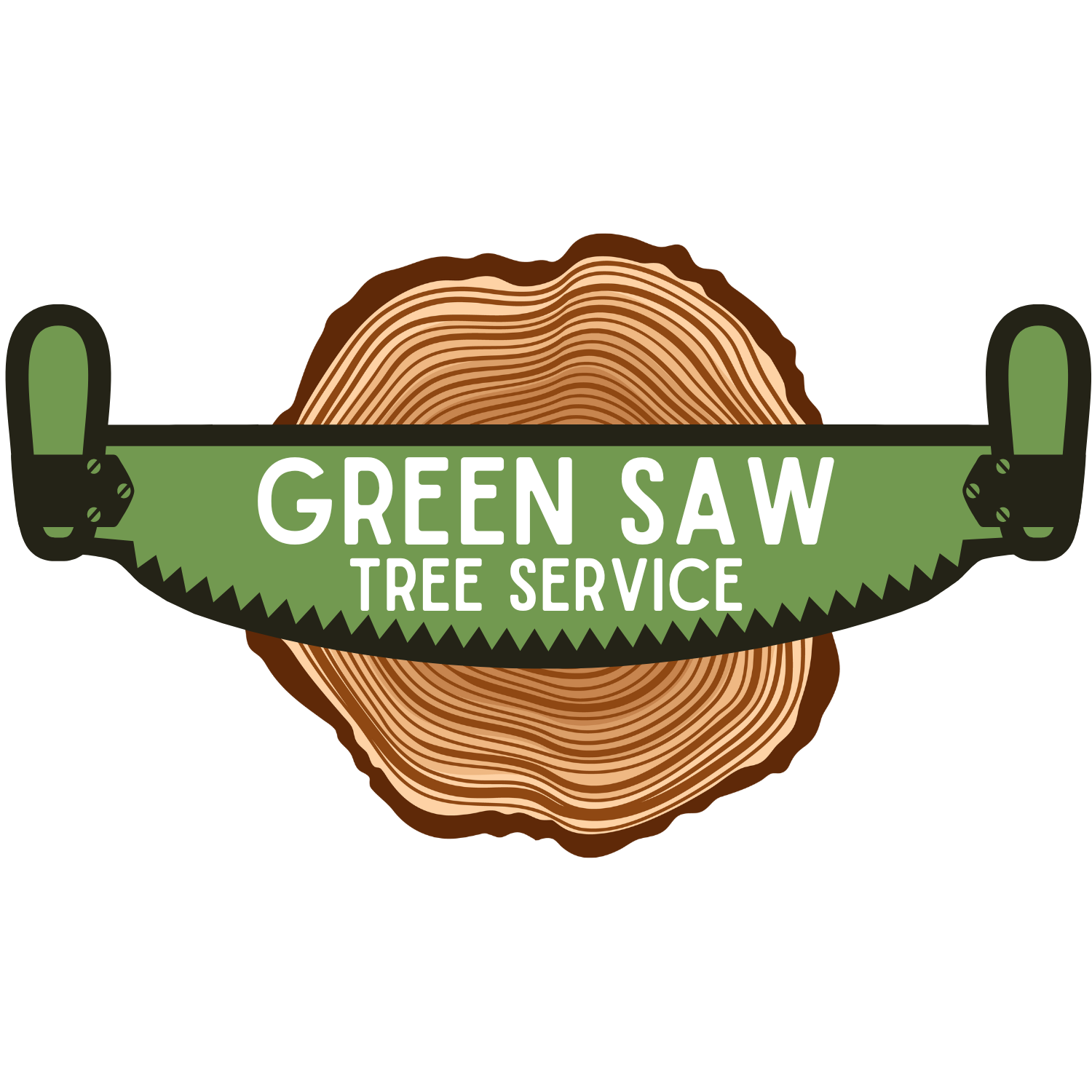 Green Saw Tree Service logo