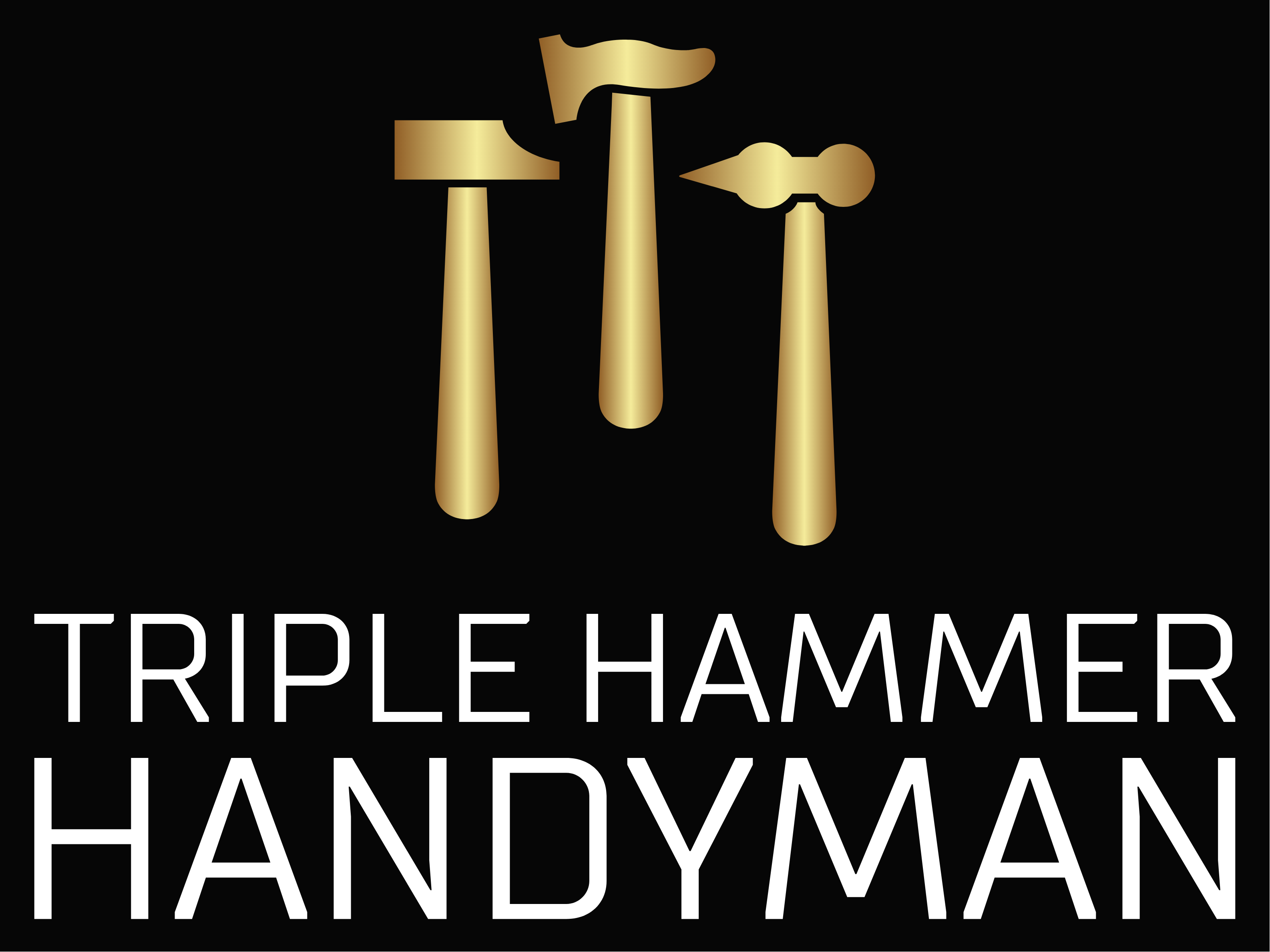 Logo for Triple Hammer Handyman