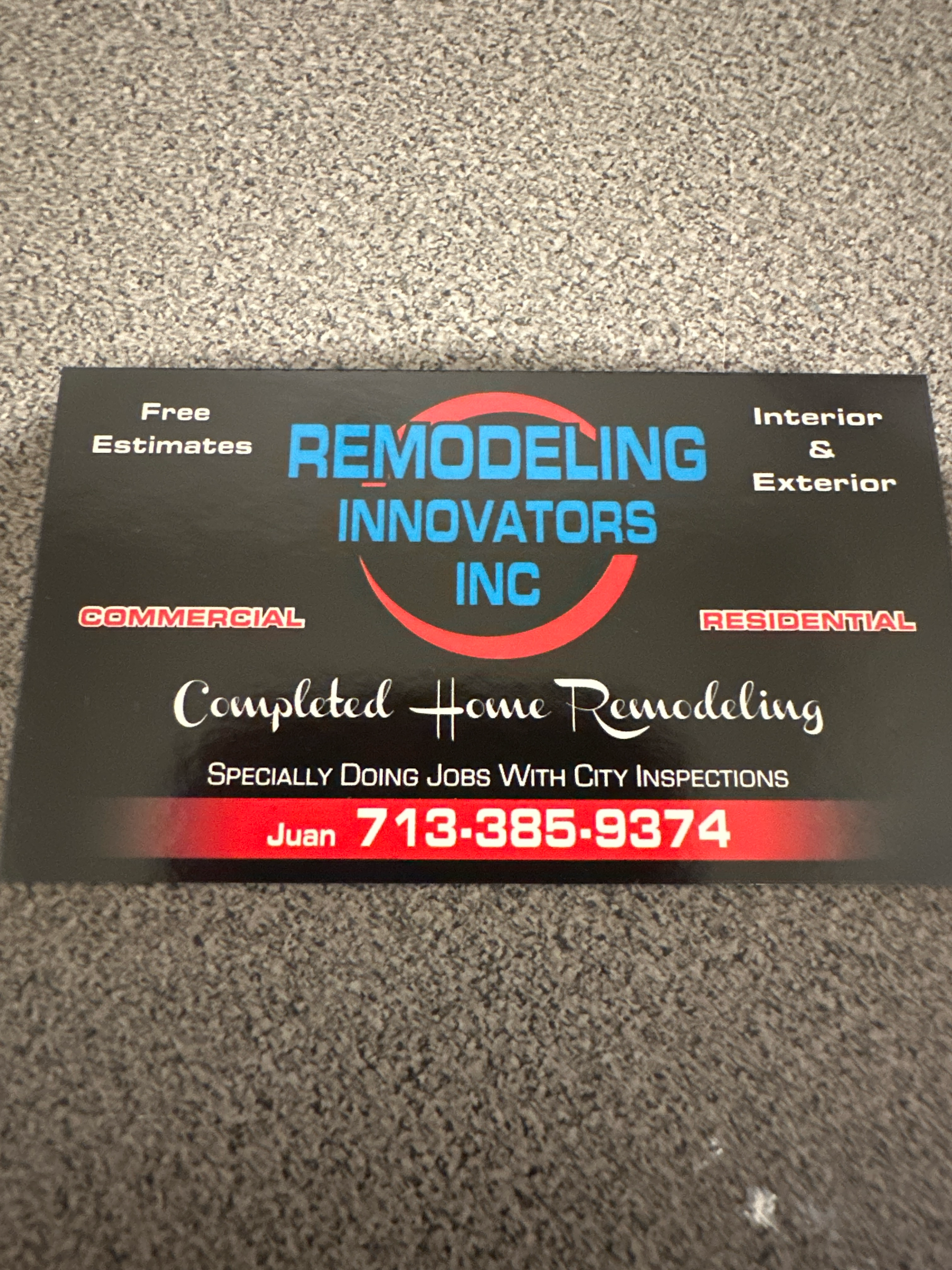 Logo for Remodeling Innovators