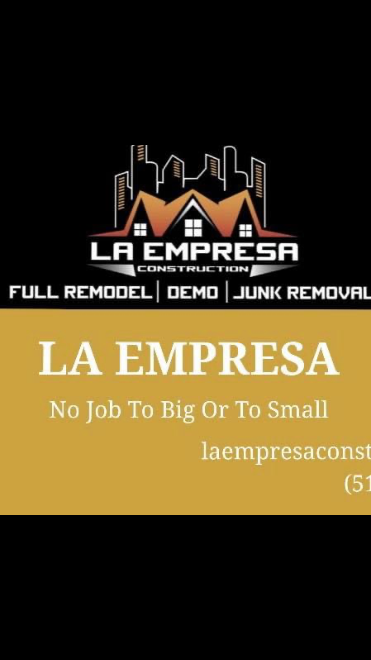 Logo for La Empresa Construction