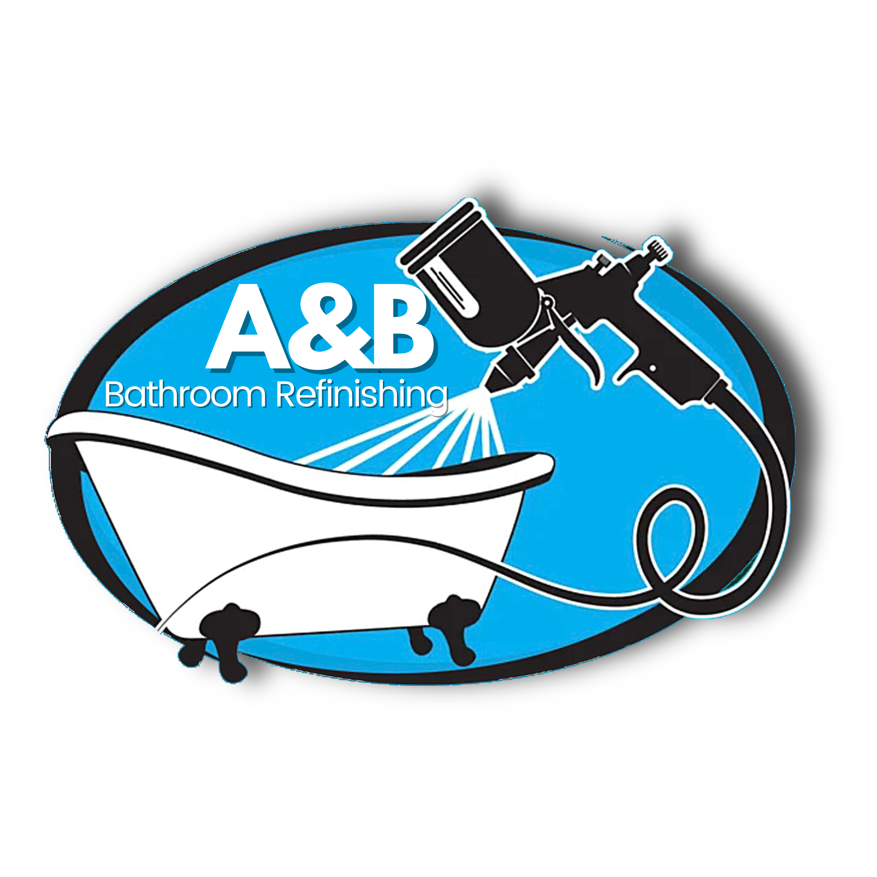 A & B Bathroom Refinishing logo